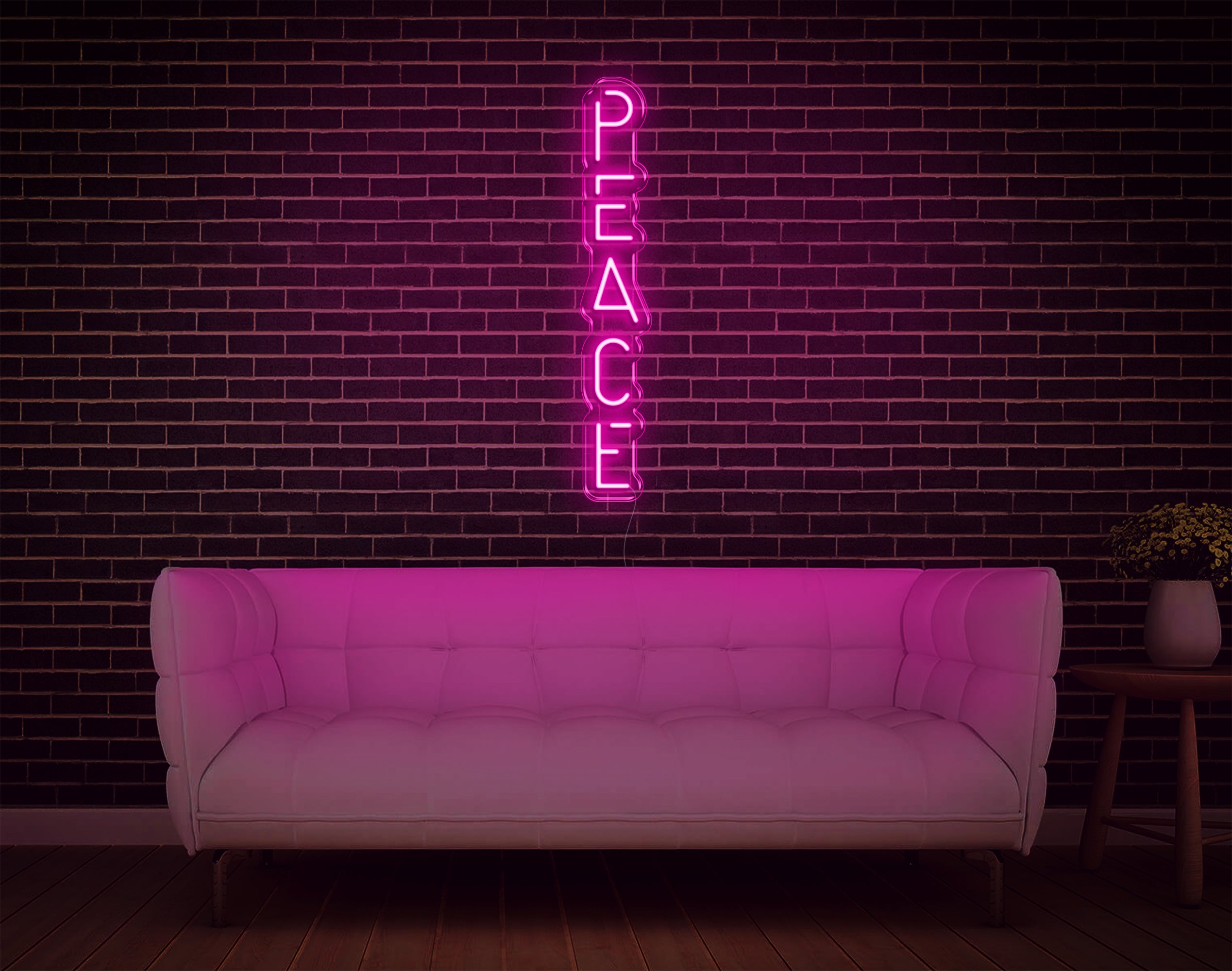 Peace LED Neon Sign