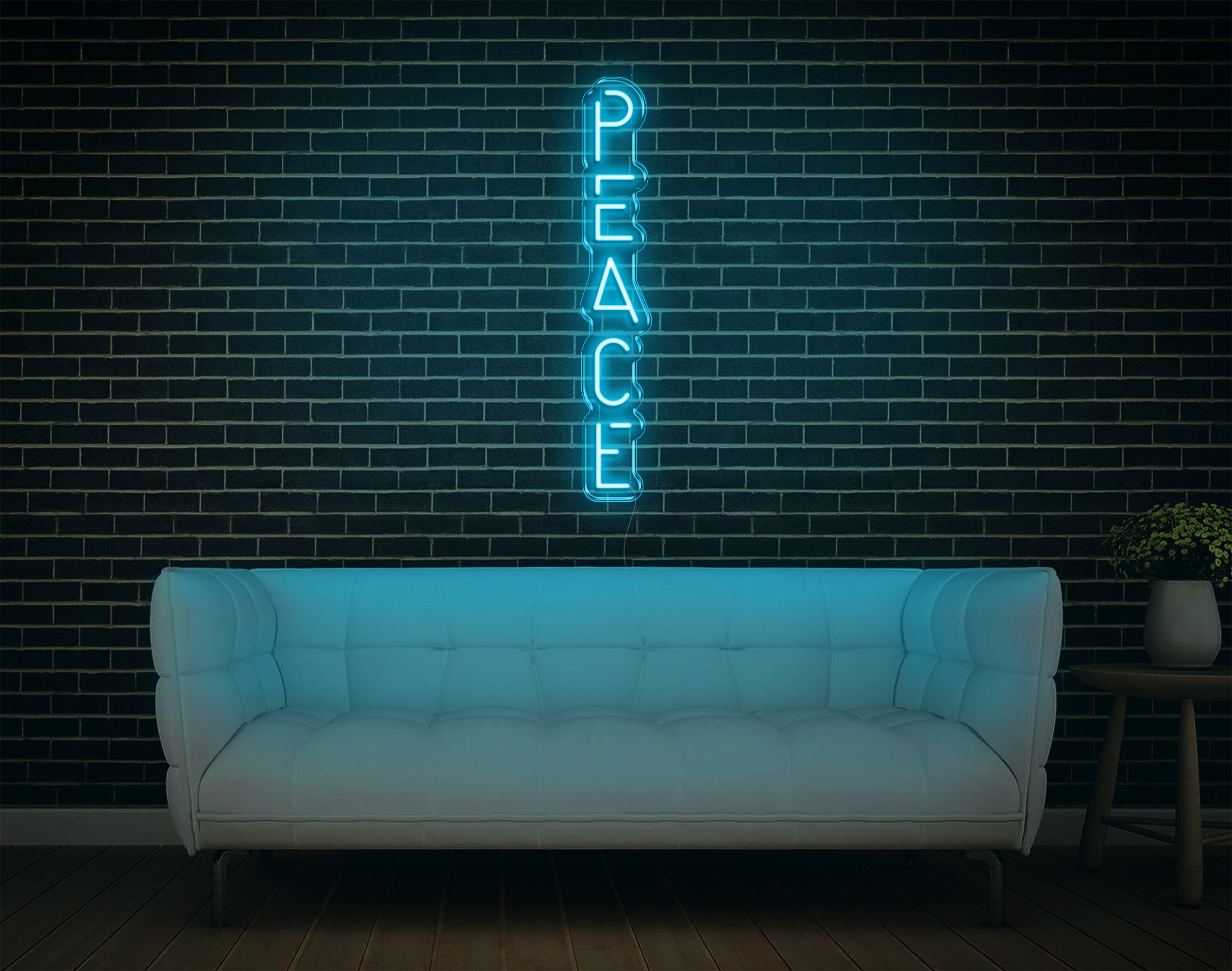 Peace LED Neon Sign