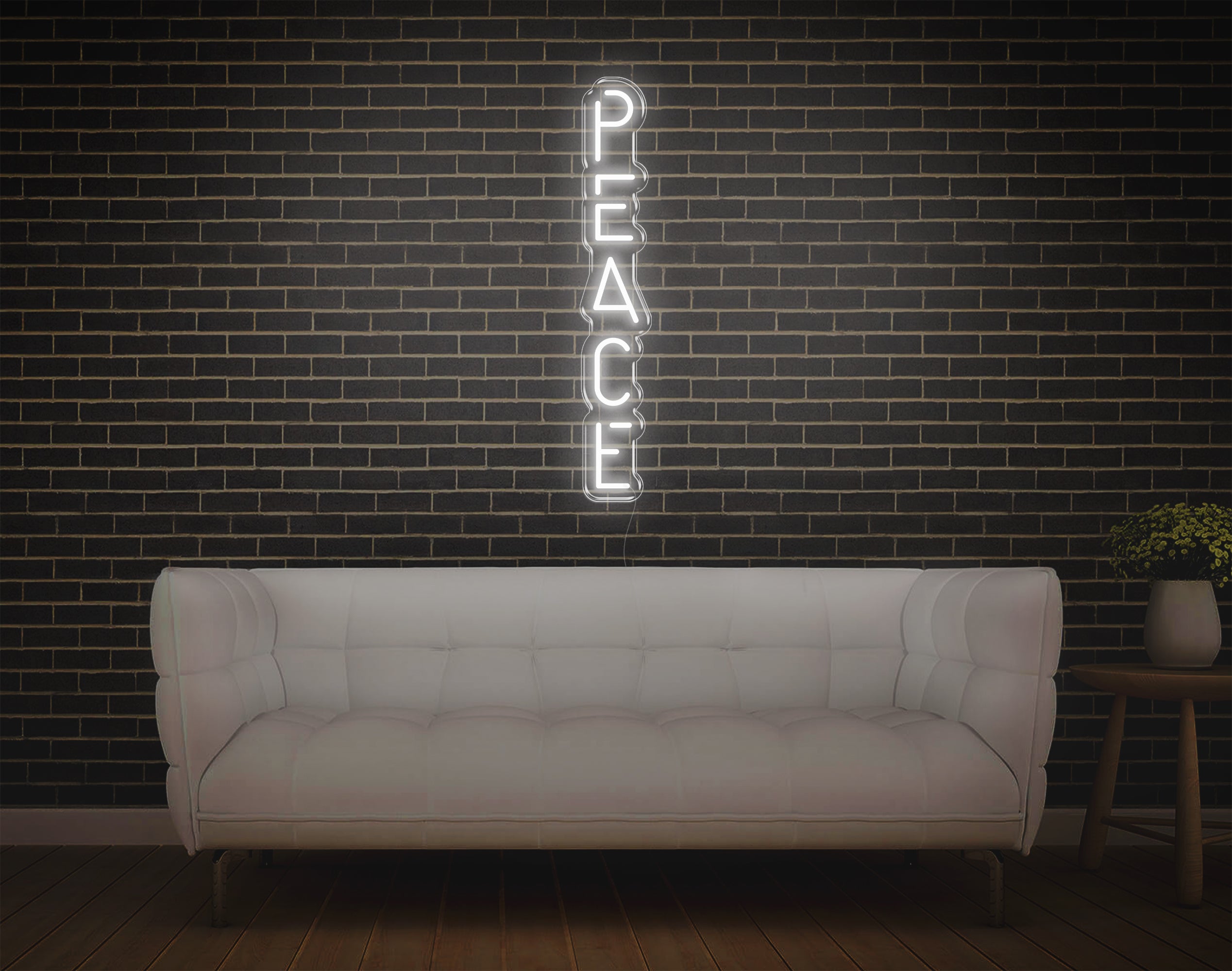 Peace LED Neon Sign