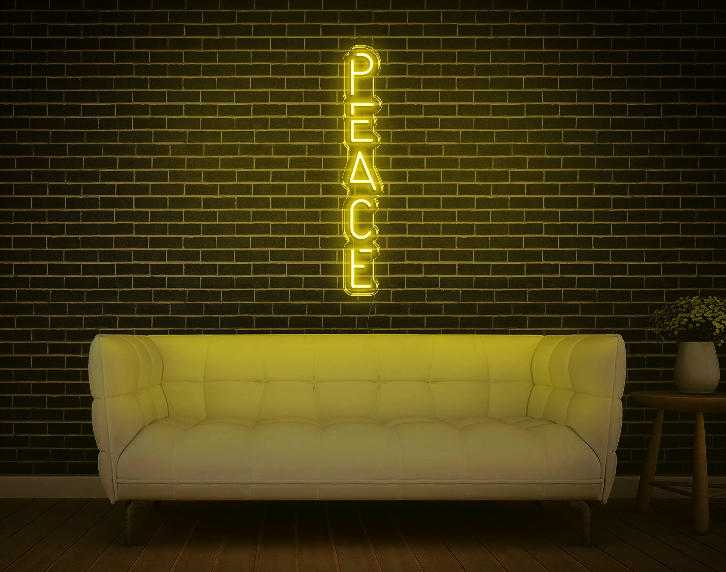 Peace LED Neon Sign