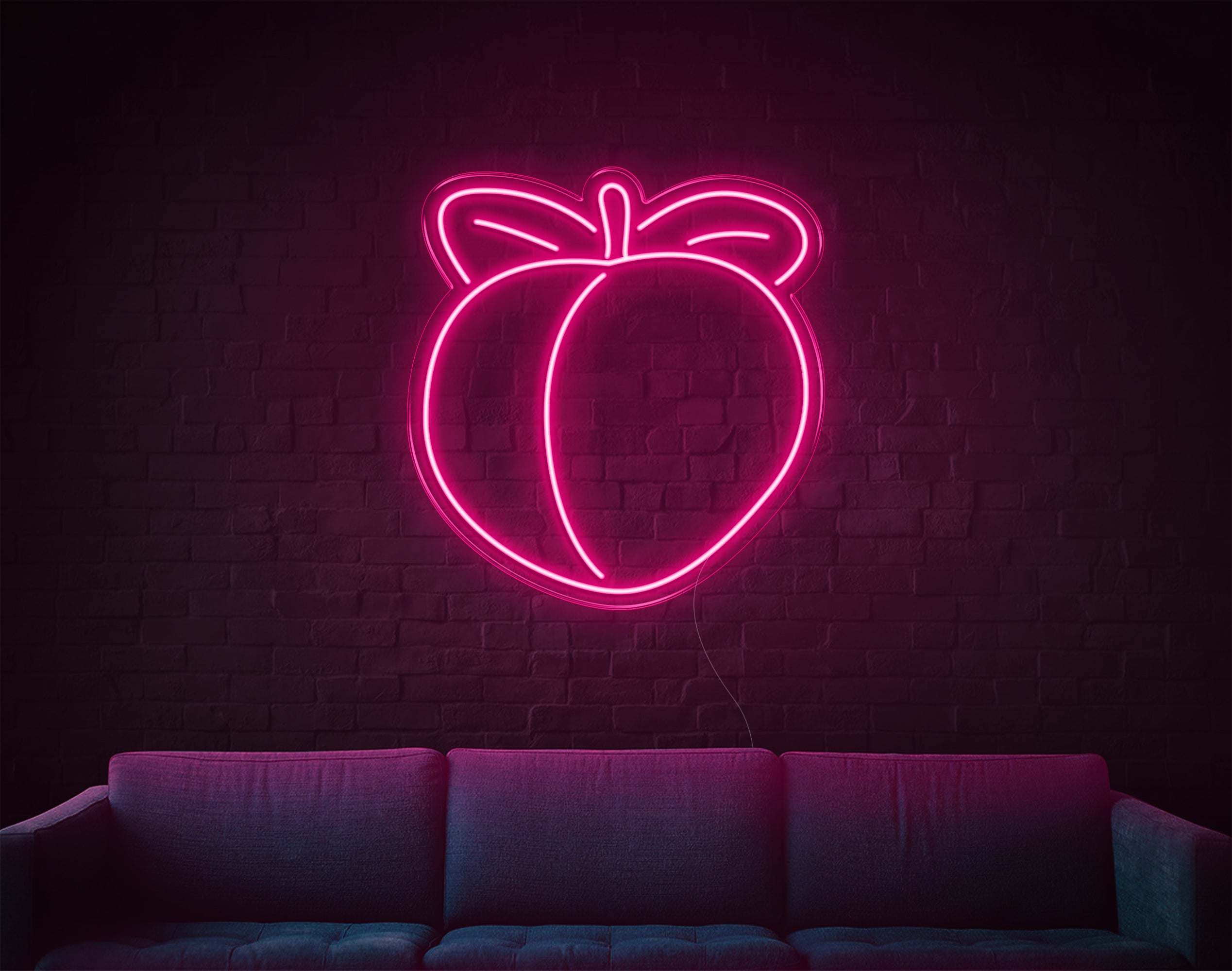 Peach V1 LED Neon Sign