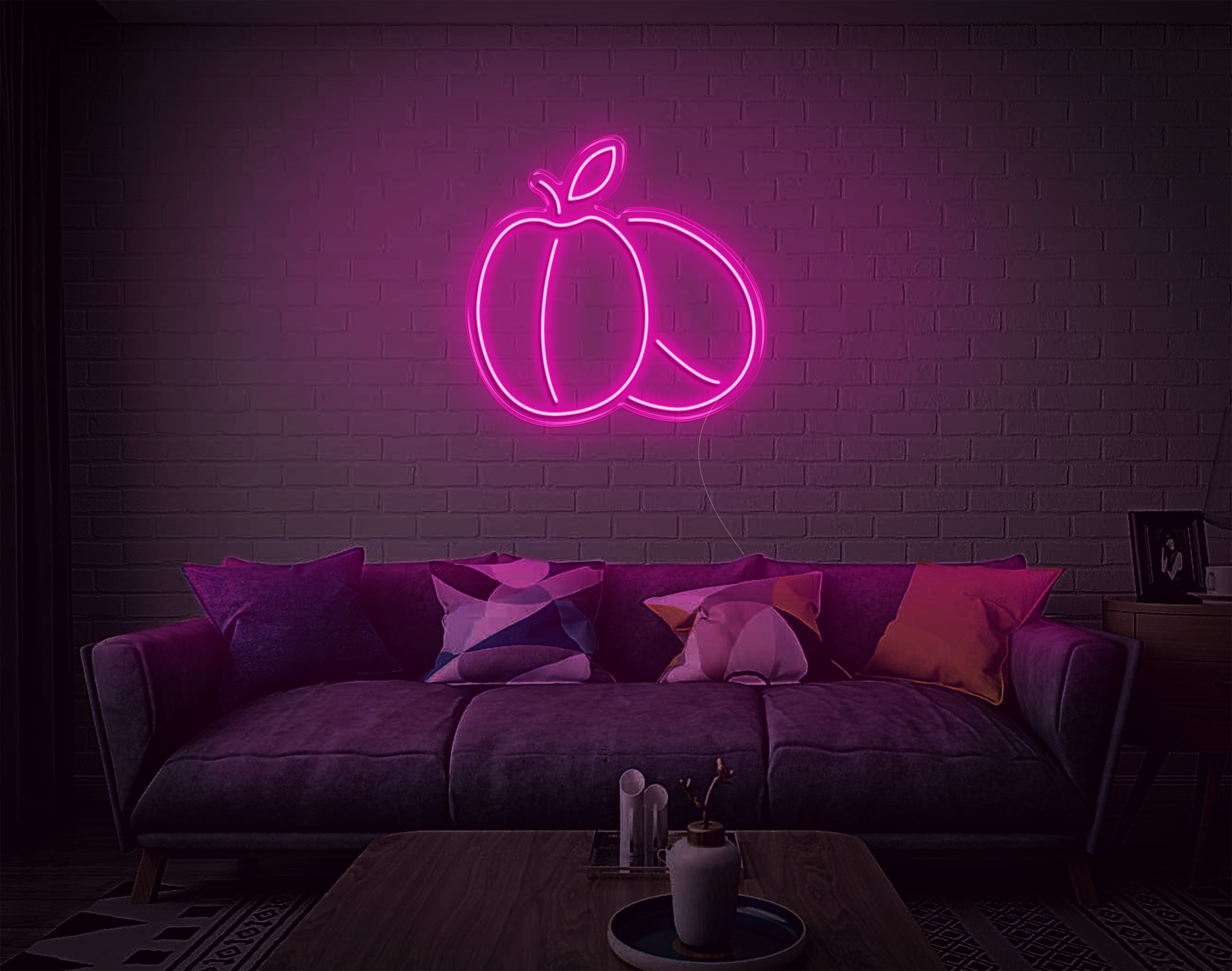 Peach V2 LED Neon Sign