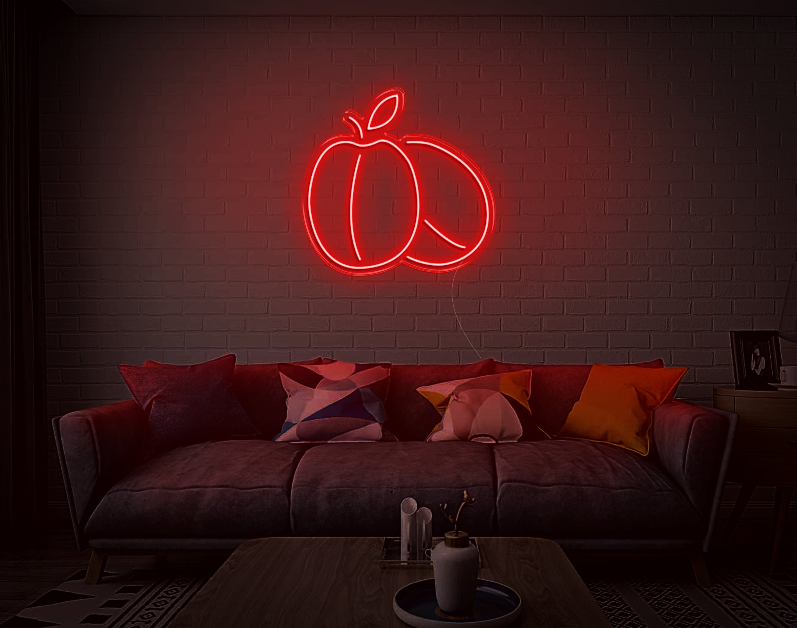 Peach V2 LED Neon Sign