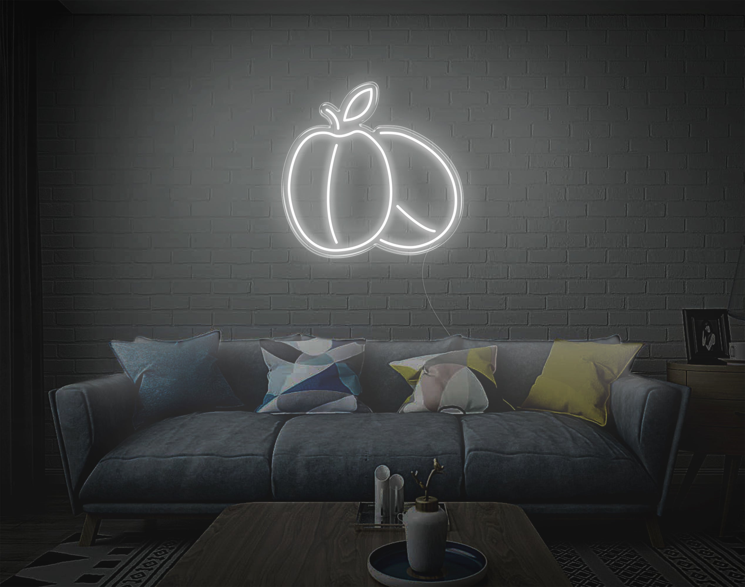 Peach V2 LED Neon Sign