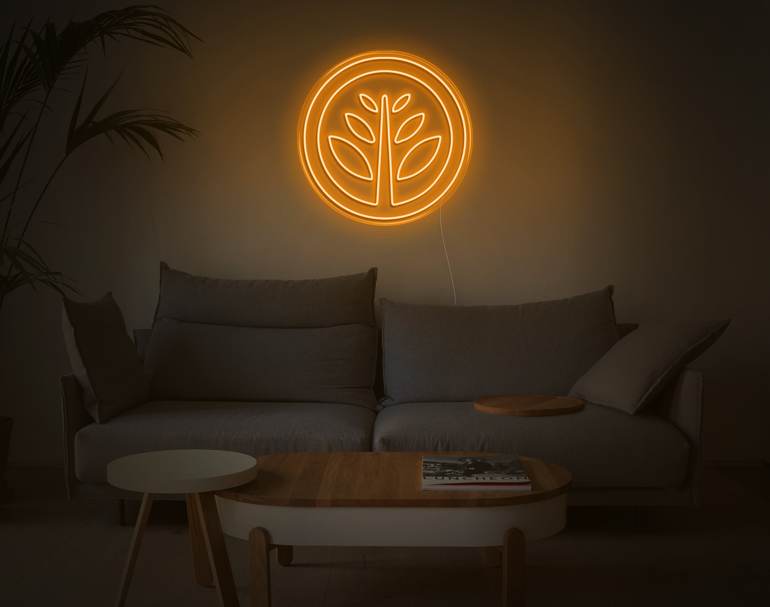 Plant LED Neon Sign