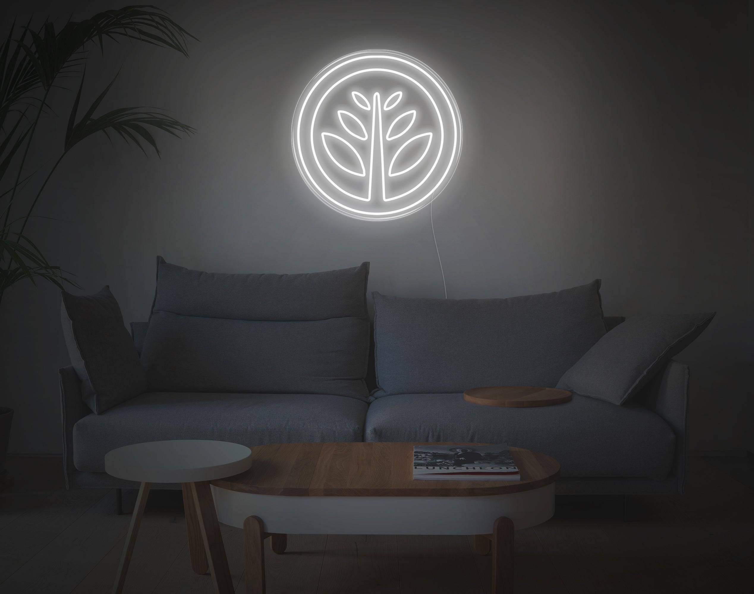 Plant LED Neon Sign