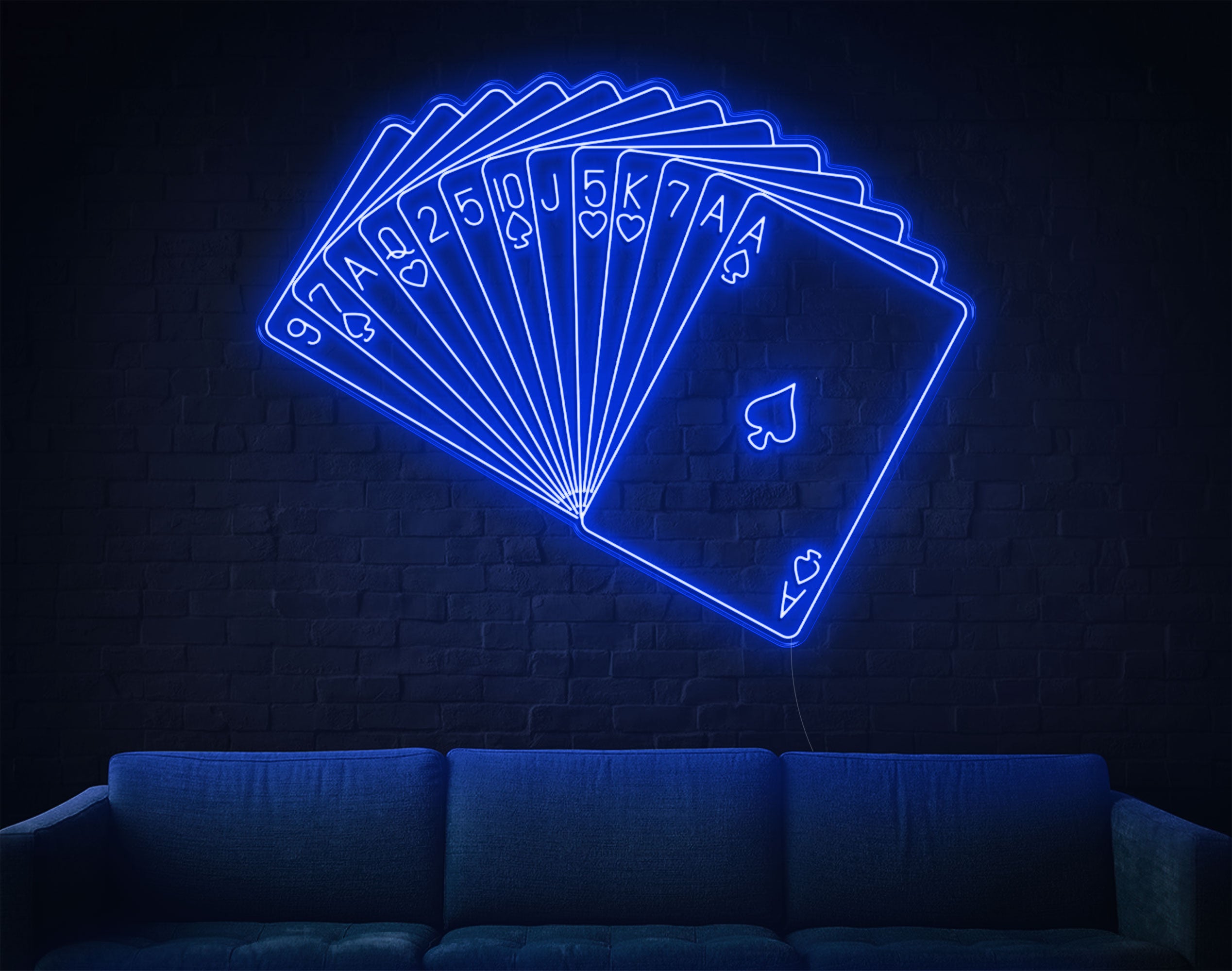 Playing Cards LED Neon Sign!