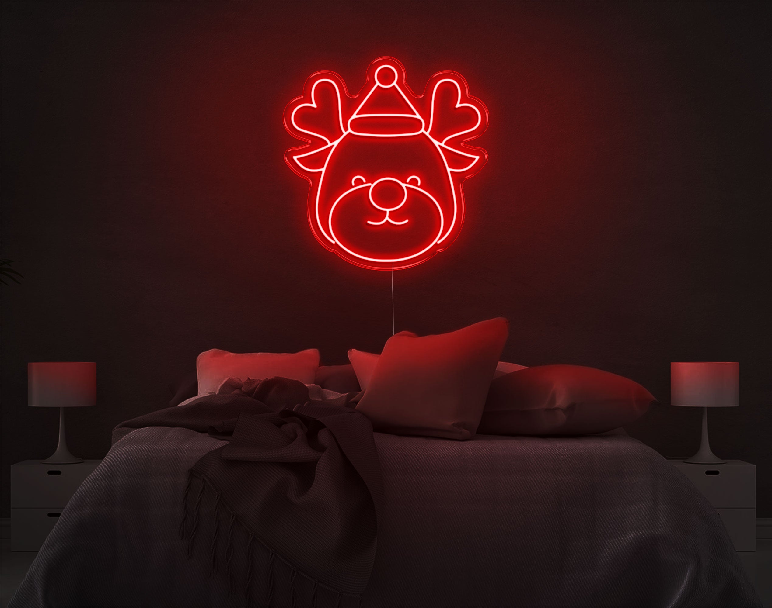 Reindeer LED Neon Sign