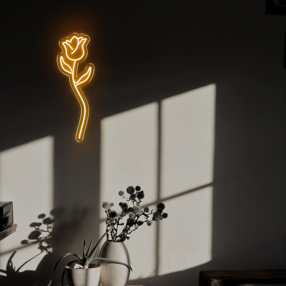 Rose LED Neon Sign