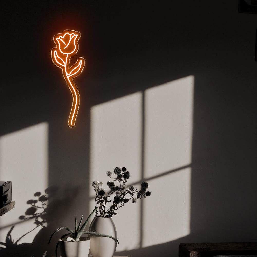 Rose LED Neon Sign