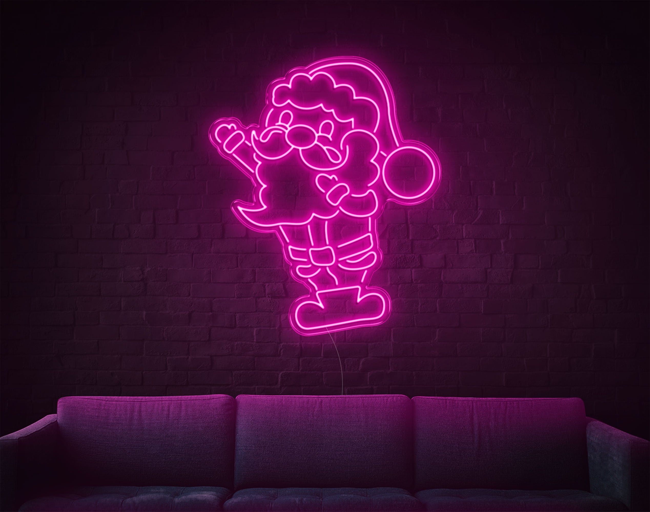 Santa LED Neon Sign