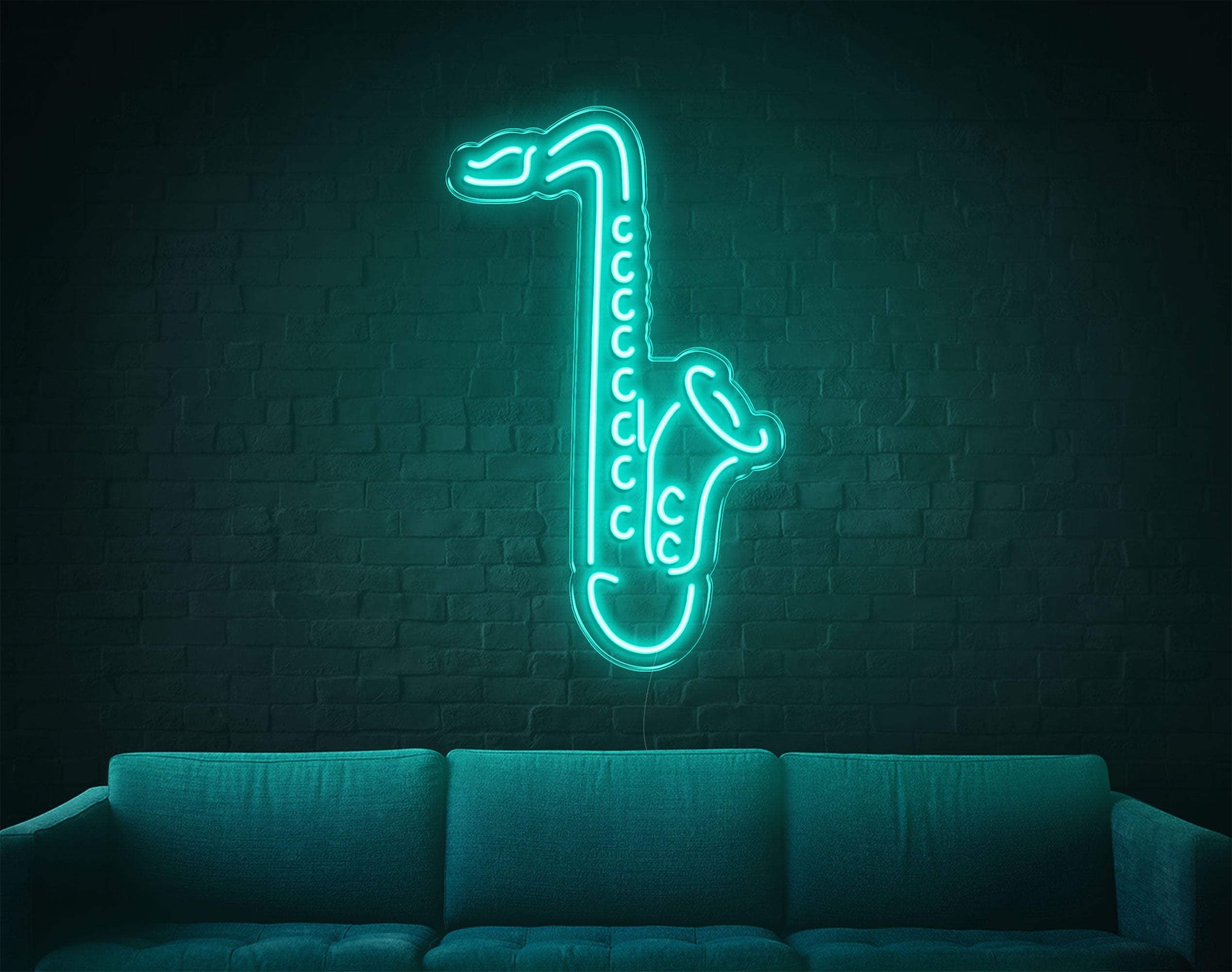 Saxophone LED Neon Sign