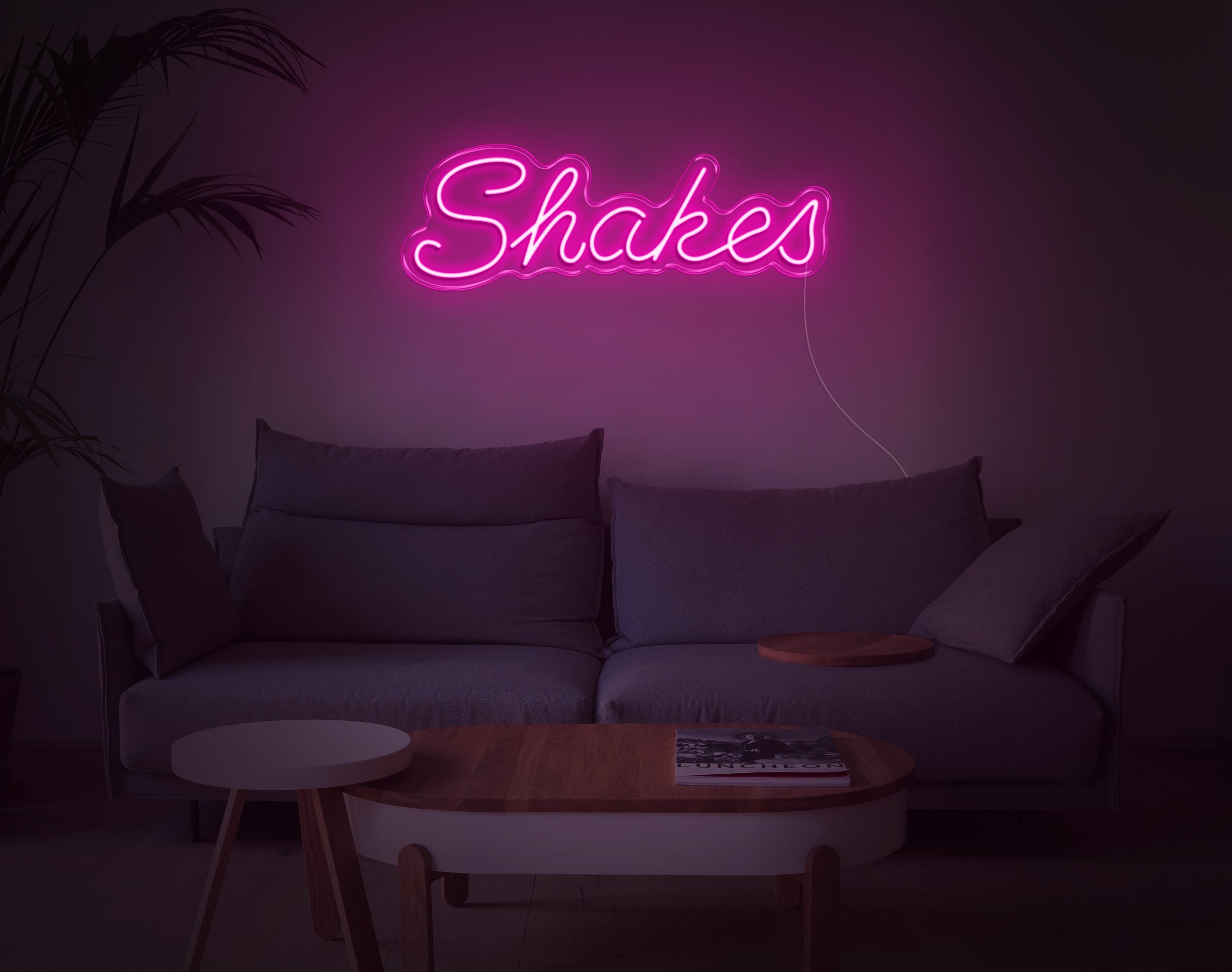 Shakes LED Neon Sign