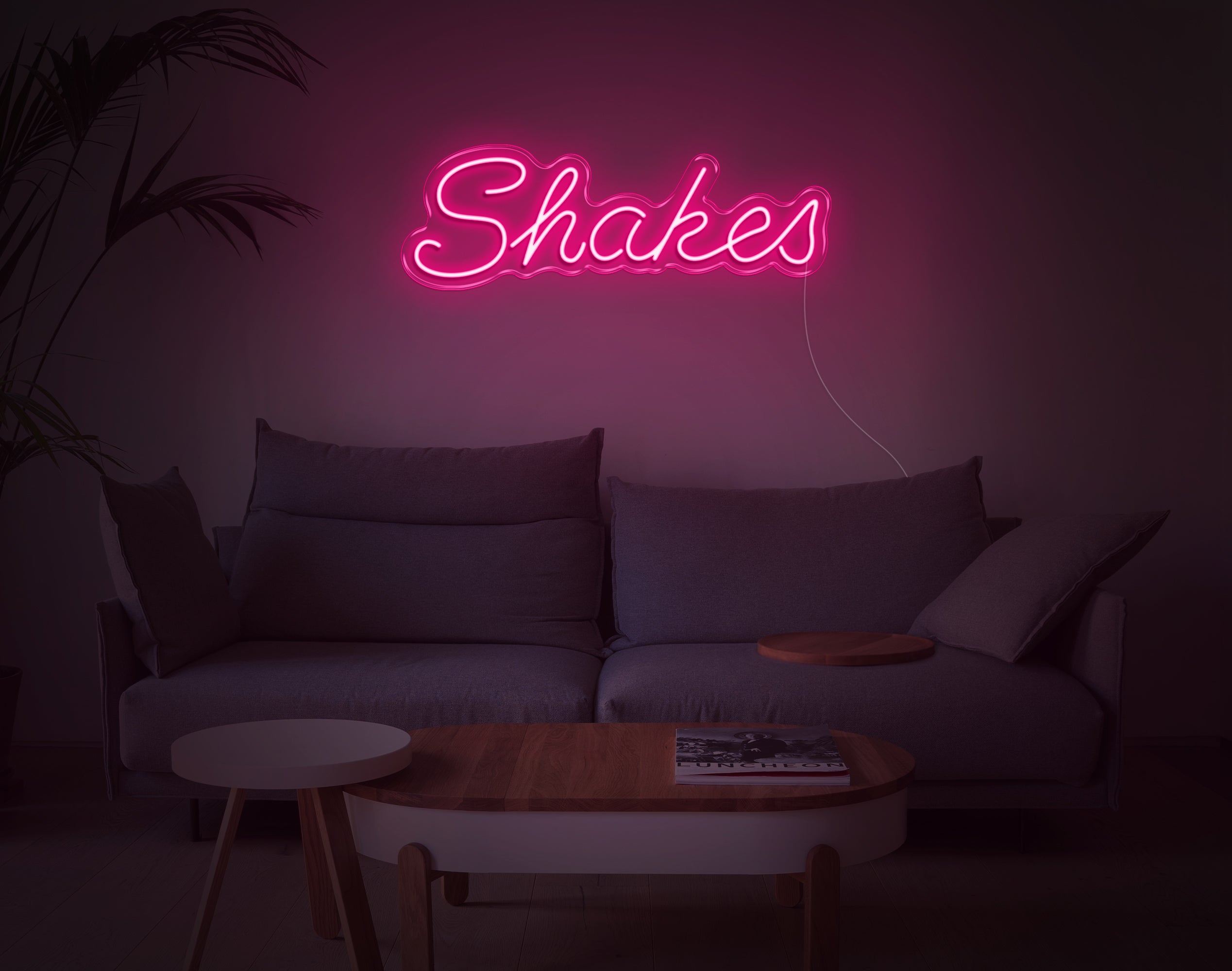 Shakes LED Neon Sign