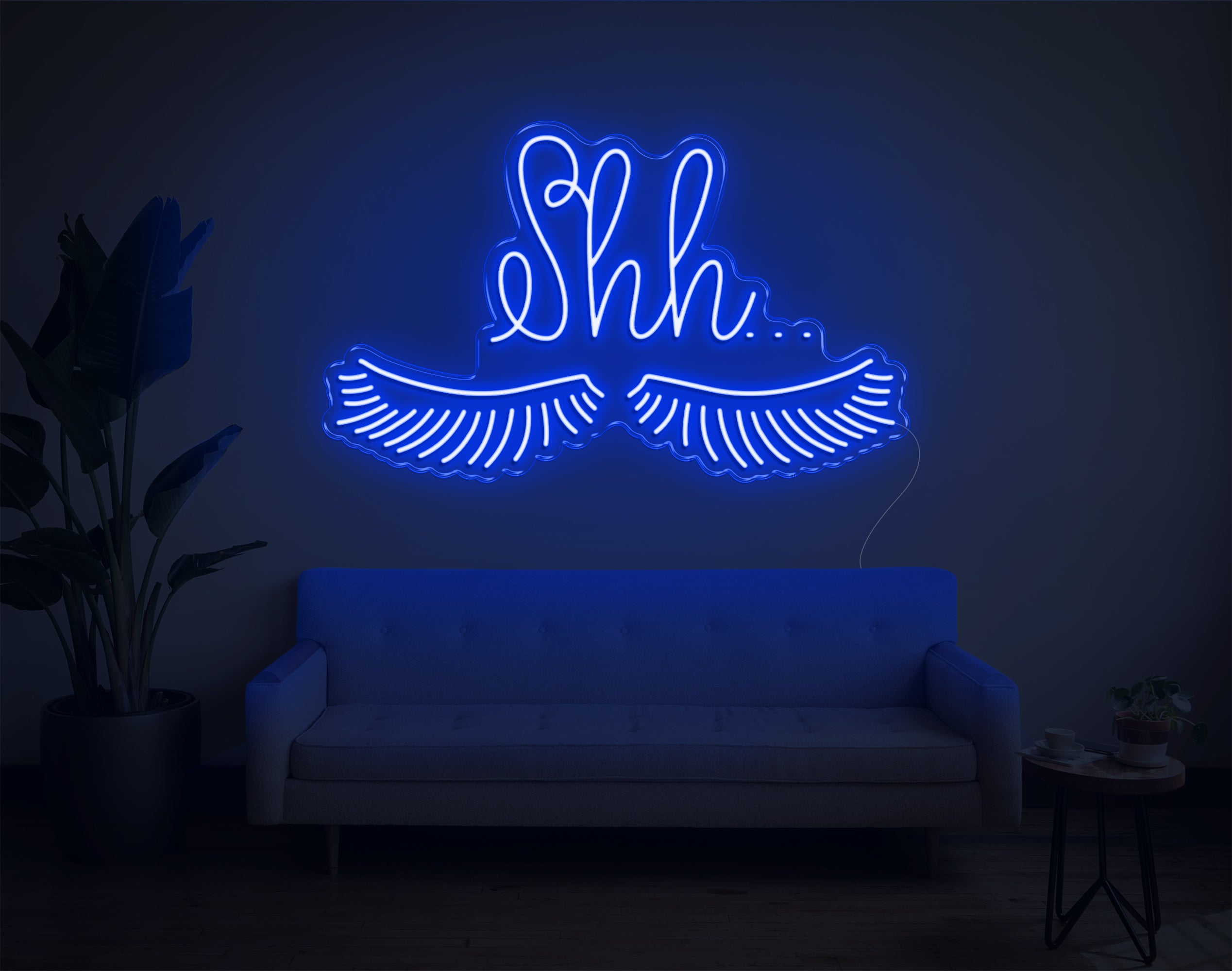 Shh LED Neon Sign