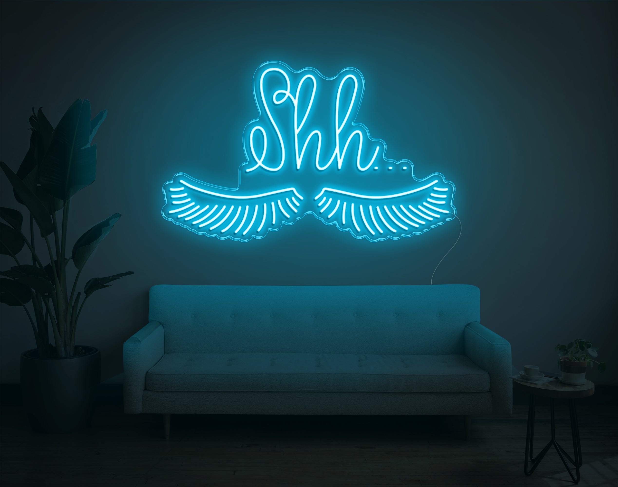 Shh LED Neon Sign