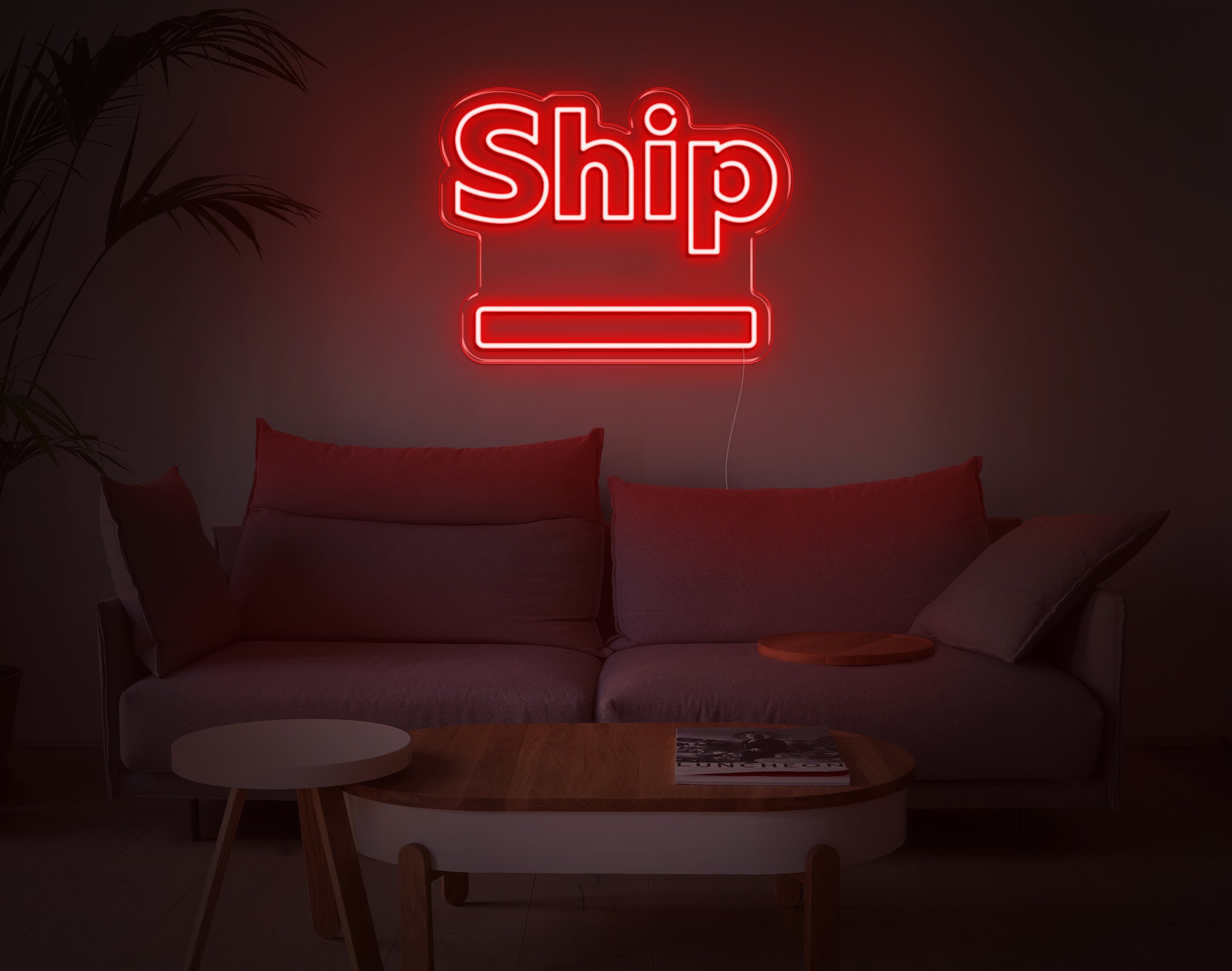 Ship LED Neon Sign