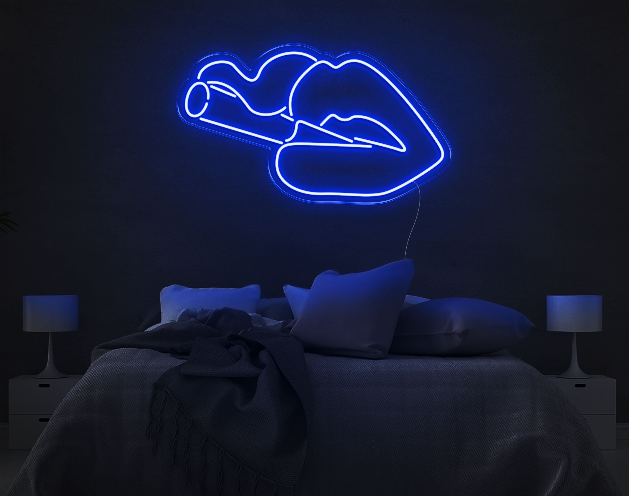 Smoke LED Neon Sign