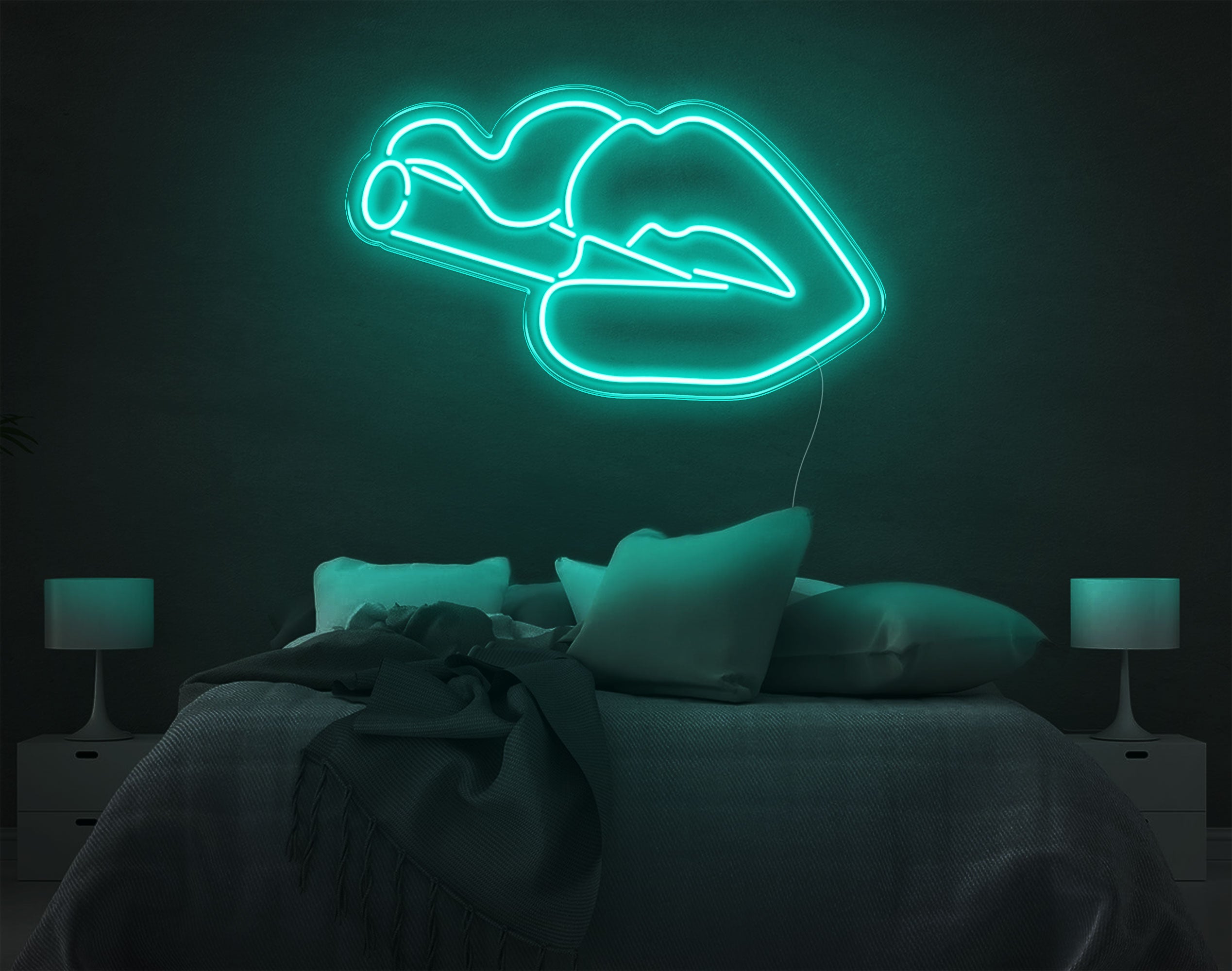 Smoke LED Neon Sign