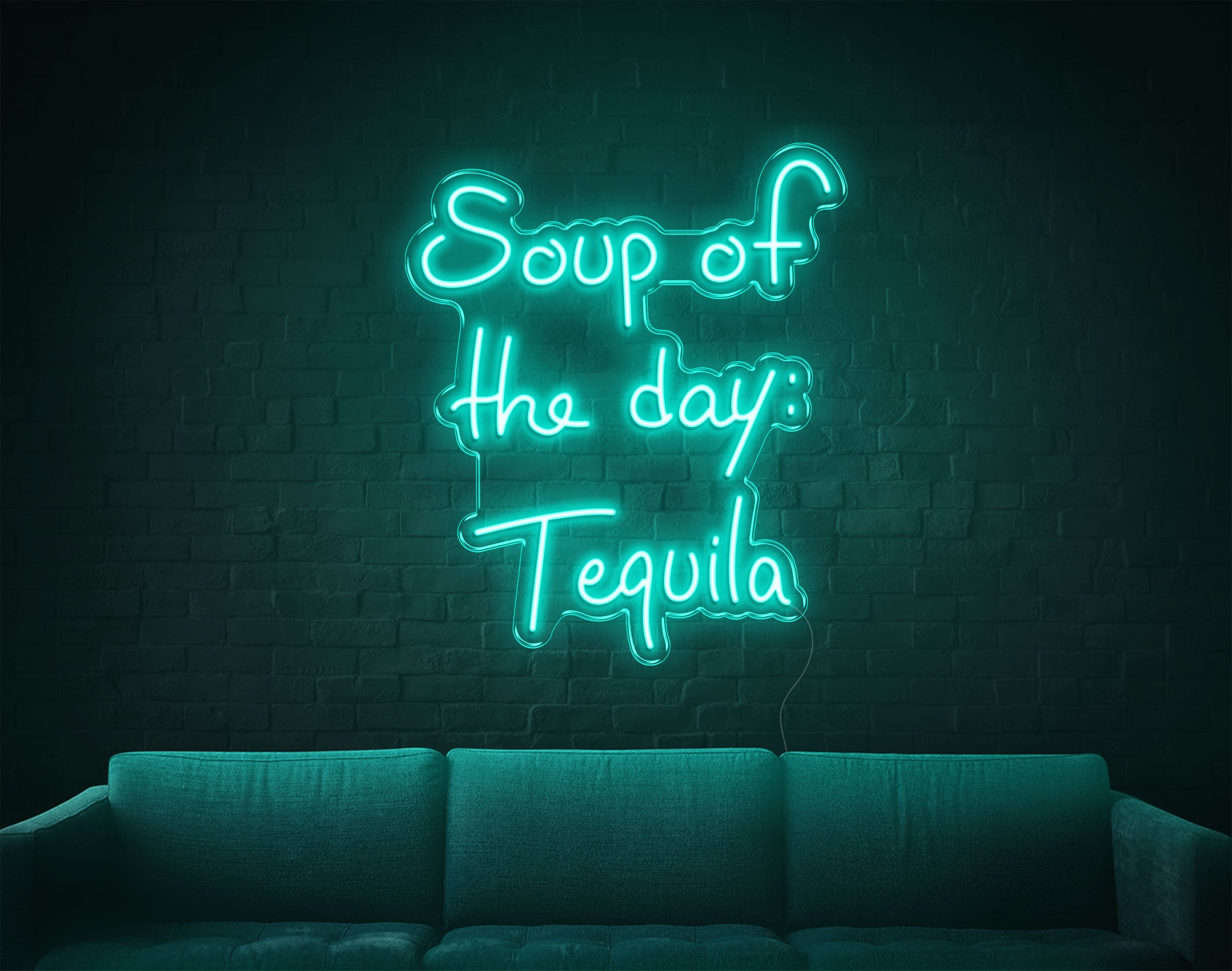 Soup Of The Day Tequila LED Neon Sign