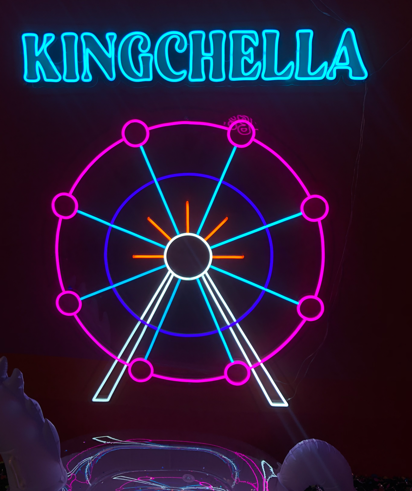 Kingchella LED Neon Sign!