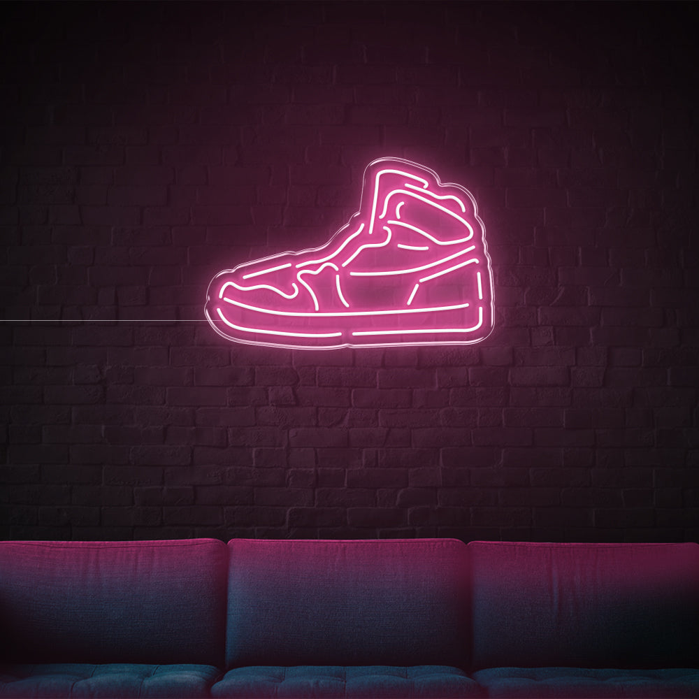 Sneaker Shoe Neon Sign