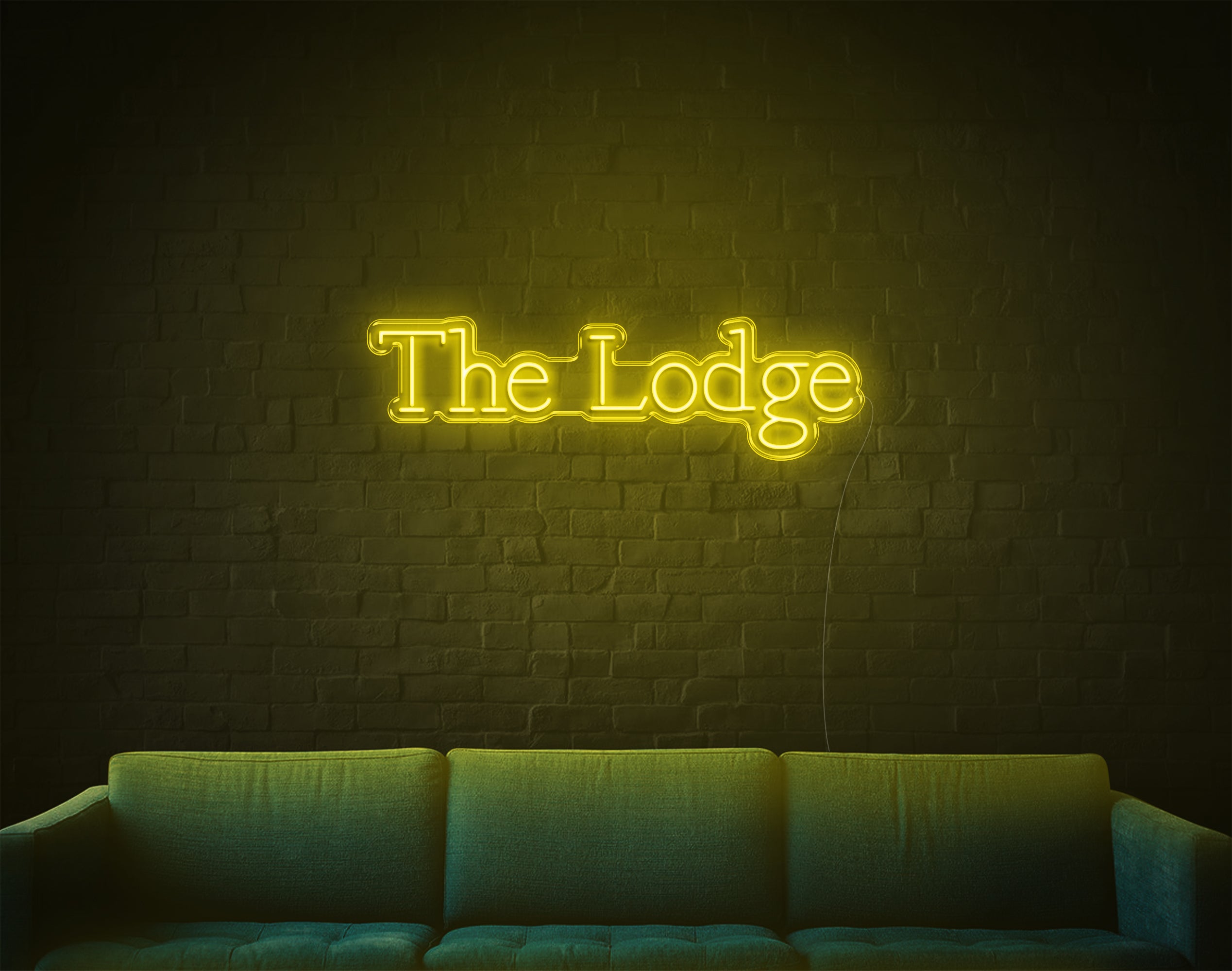 The Lodge LED Neon Sign