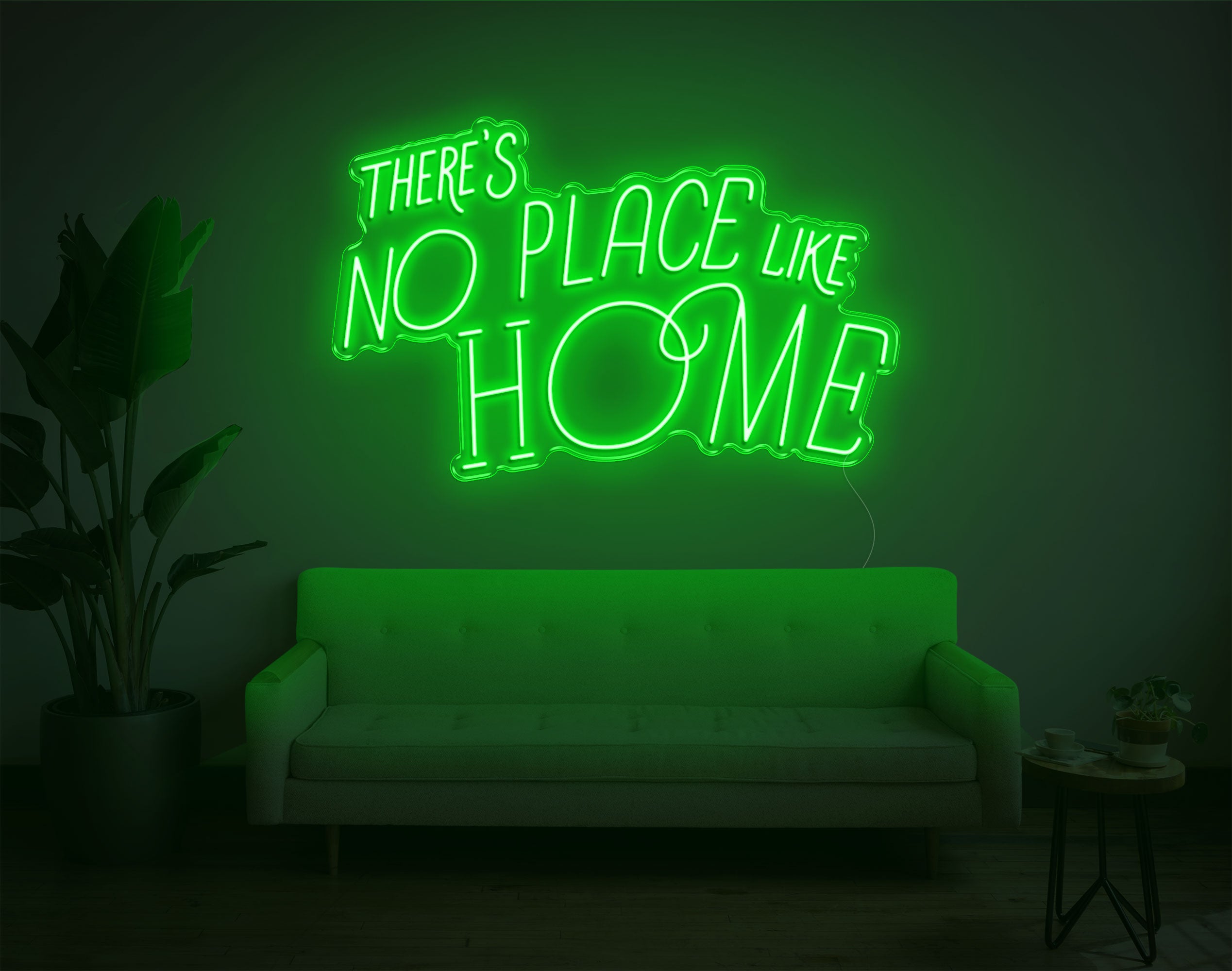 Theres No Place Like Home V2 LED Neon Sign