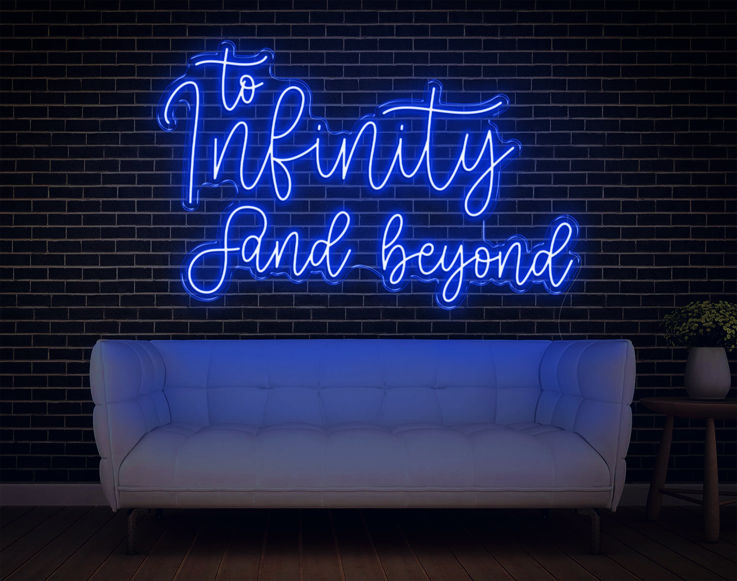 To Infinity And Beyond V1 LED Neon Sign