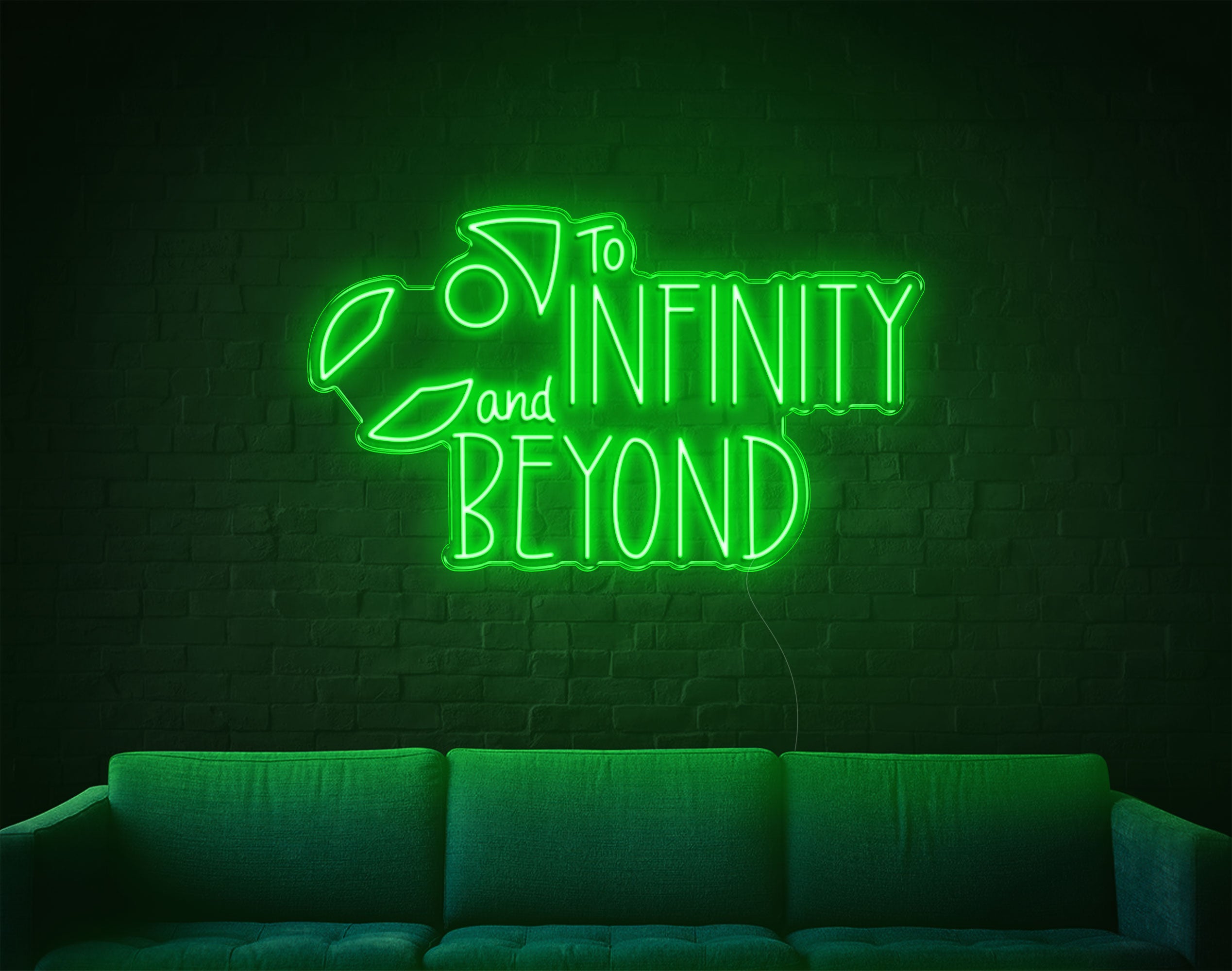 To Infinity And Beyond V2 LED Neon Sign