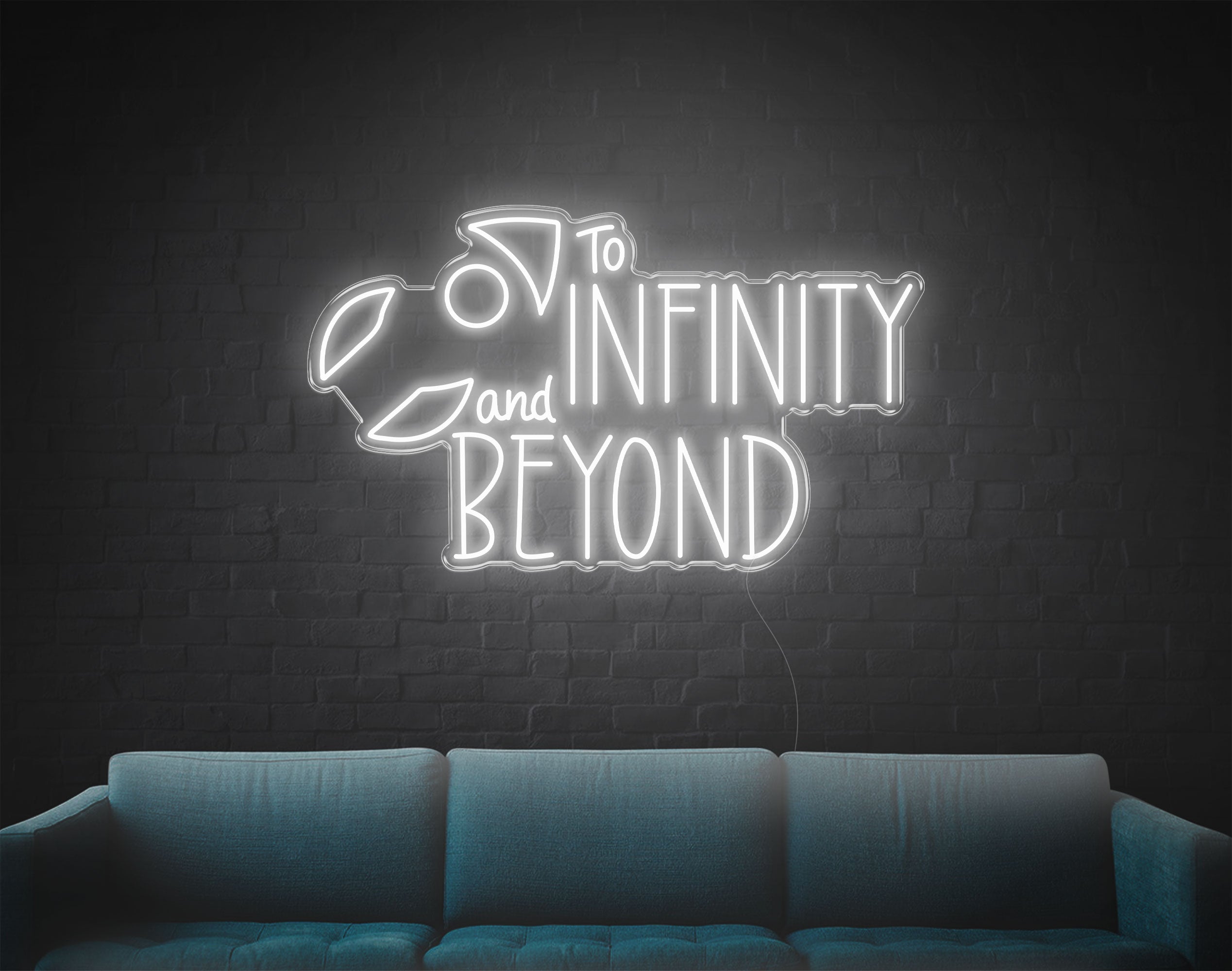 To Infinity And Beyond V2 LED Neon Sign