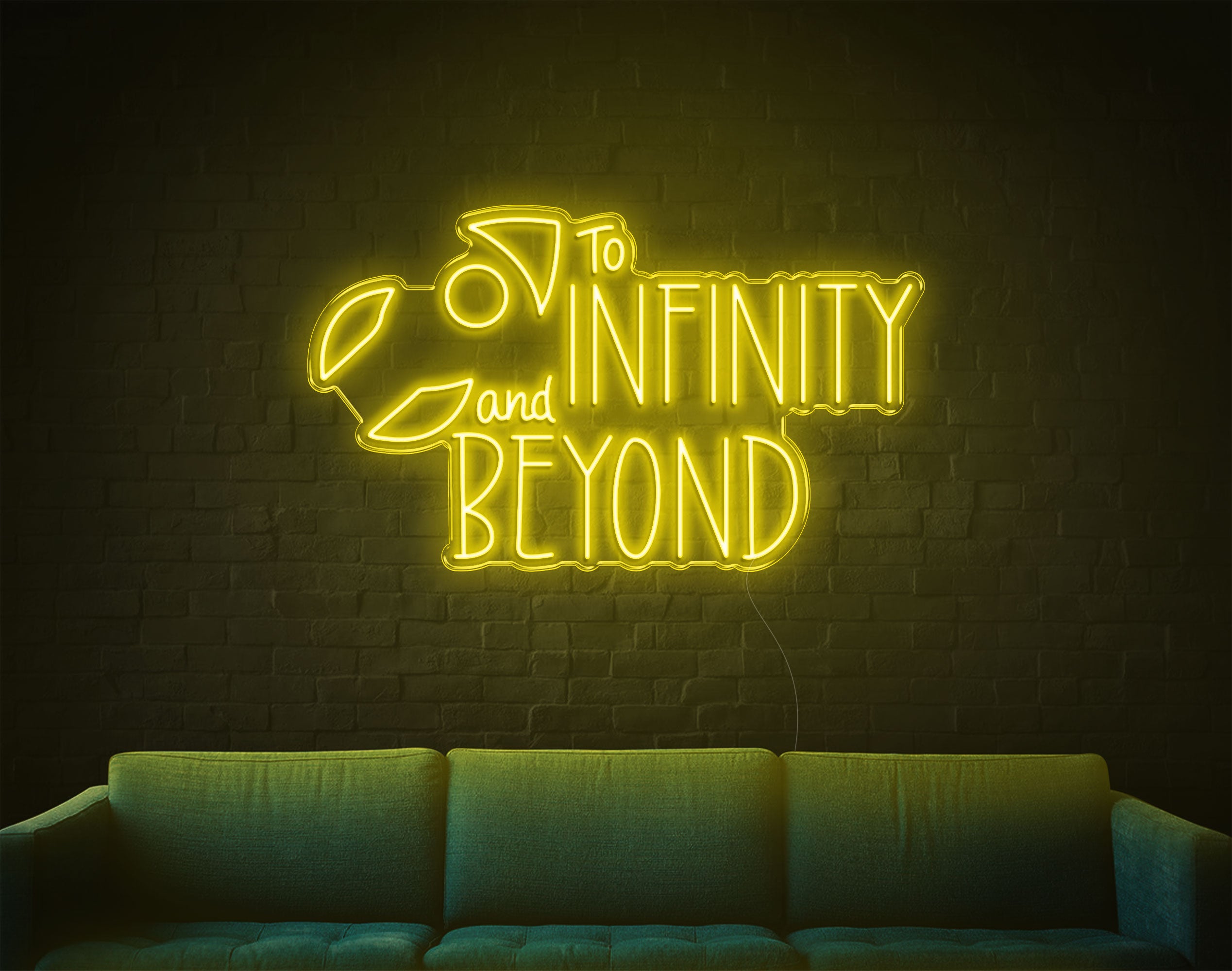 To Infinity And Beyond V2 LED Neon Sign