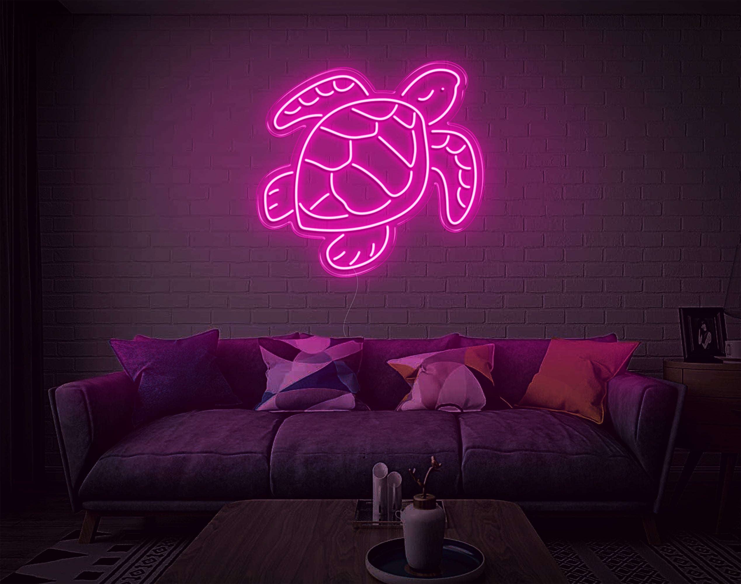 Turtle V2 LED Neon Sign!