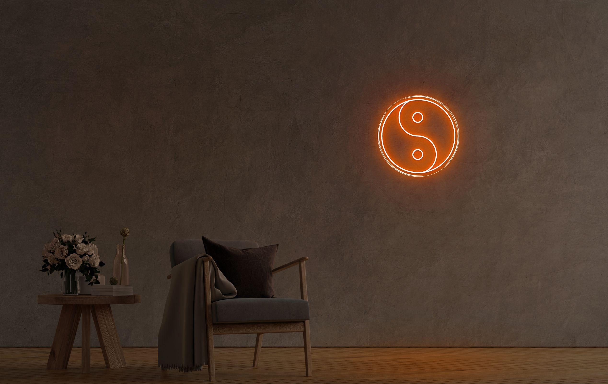 Taoism LED neon sign - Ying Yang