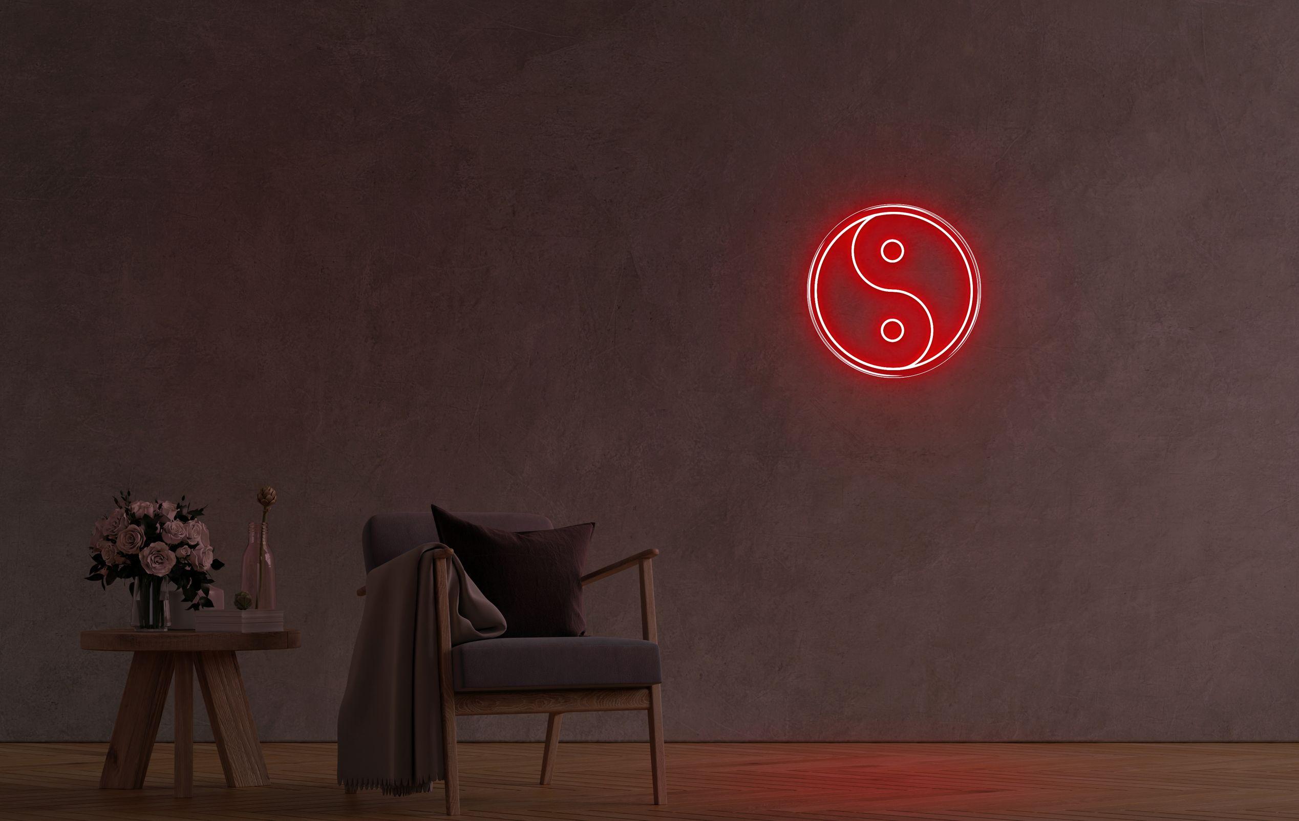 Taoism LED neon sign - Ying Yang