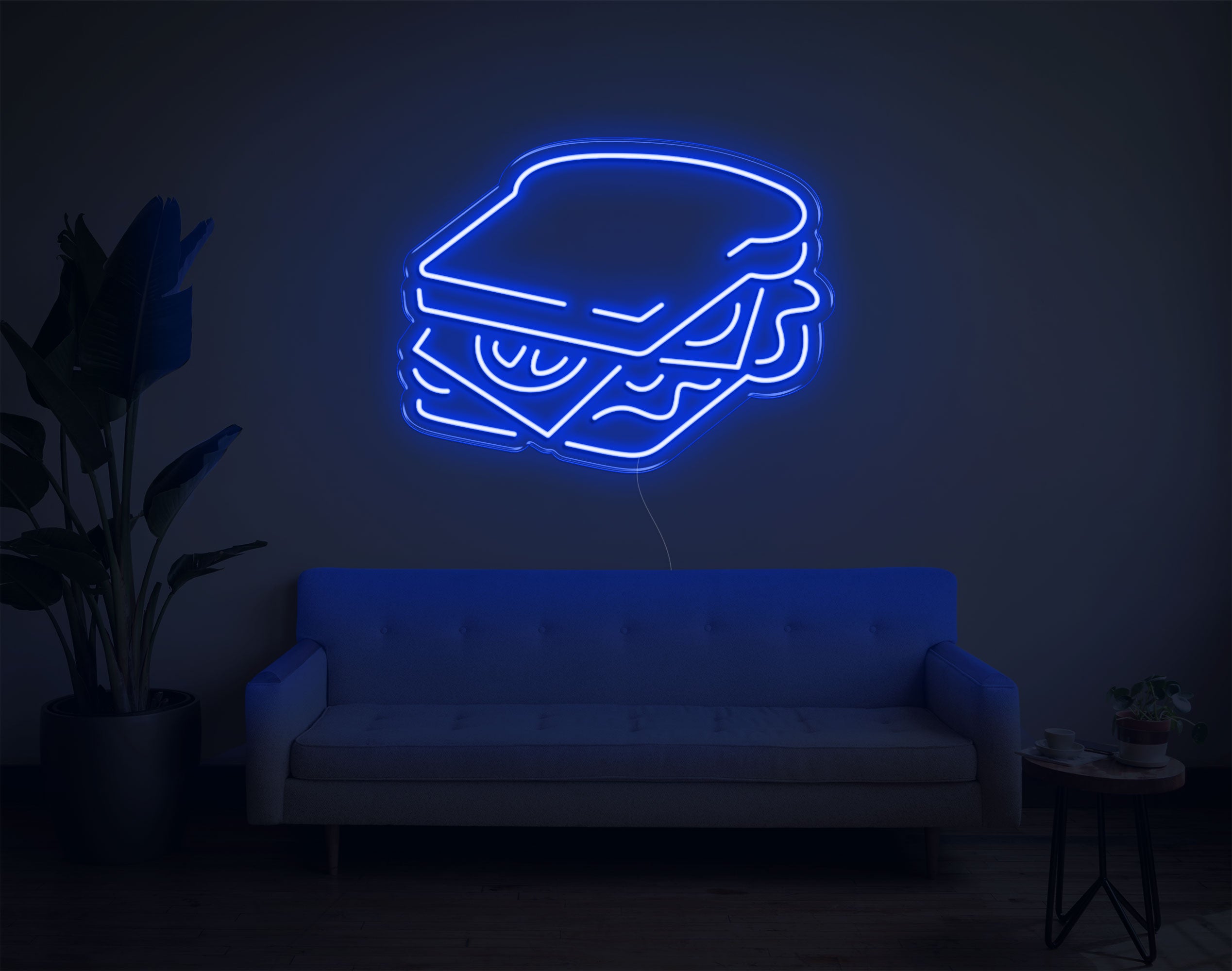 Vegetable Sandwich LED Neon Sign