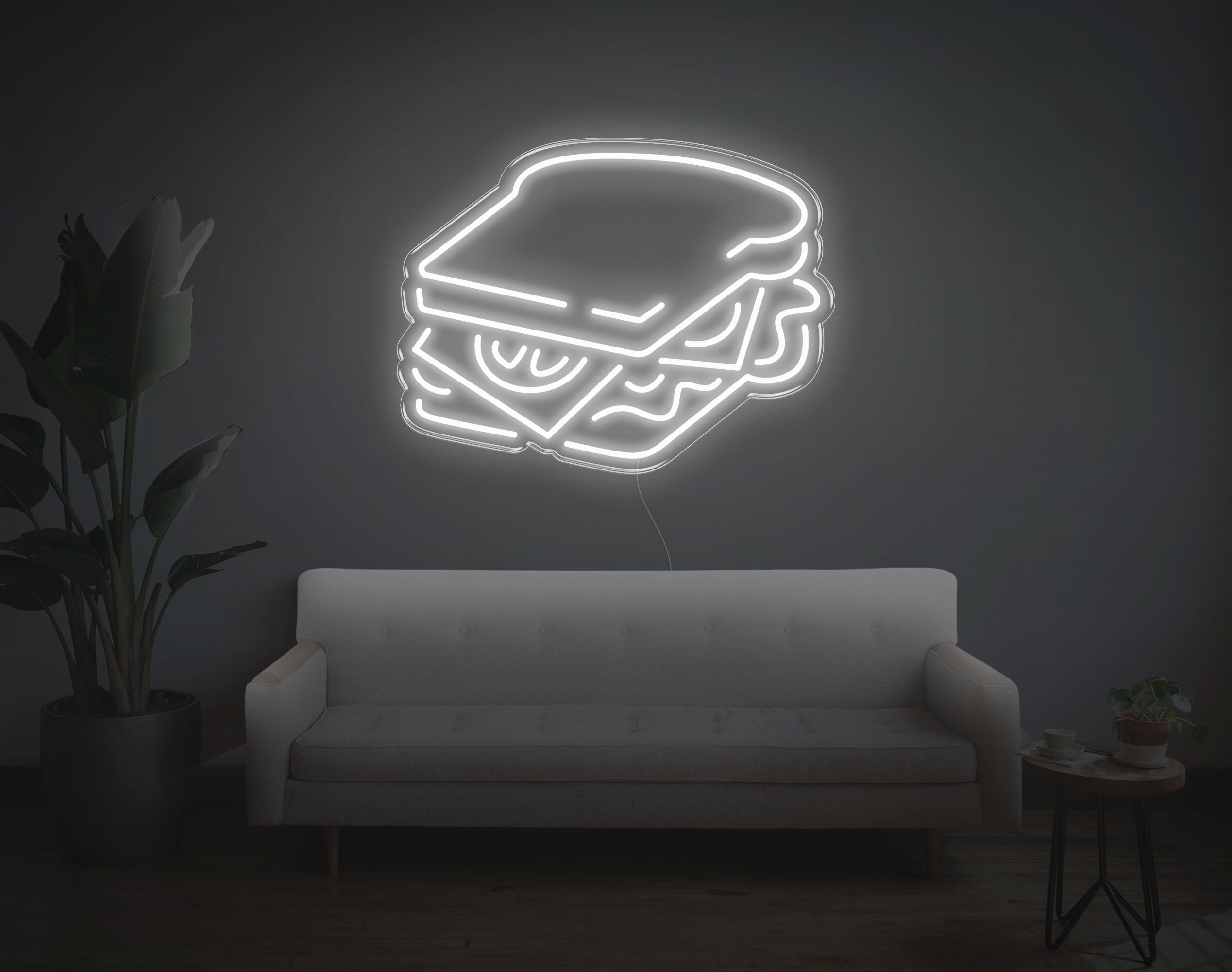 Vegetable Sandwich LED Neon Sign