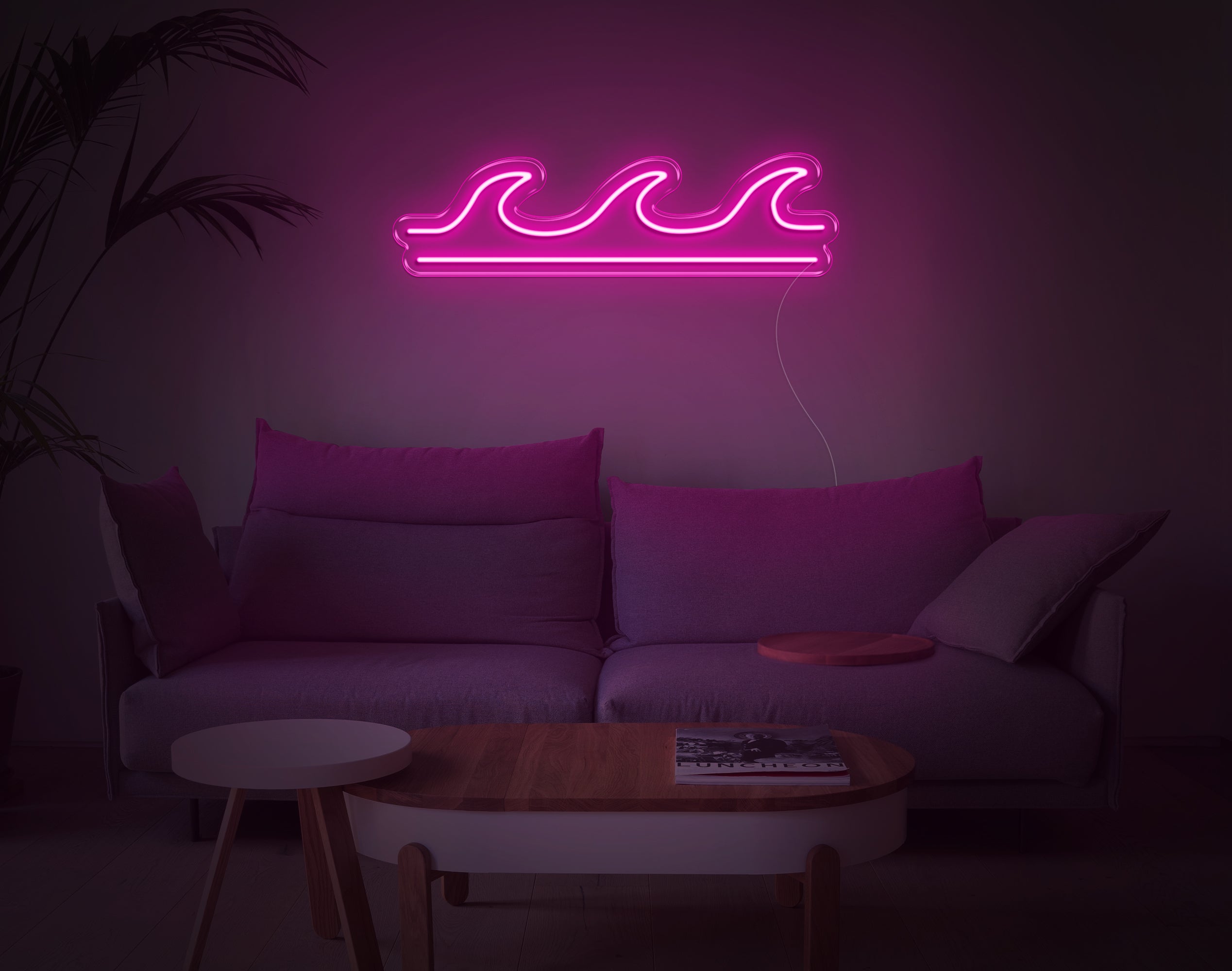 Wave V2 LED Neon Sign