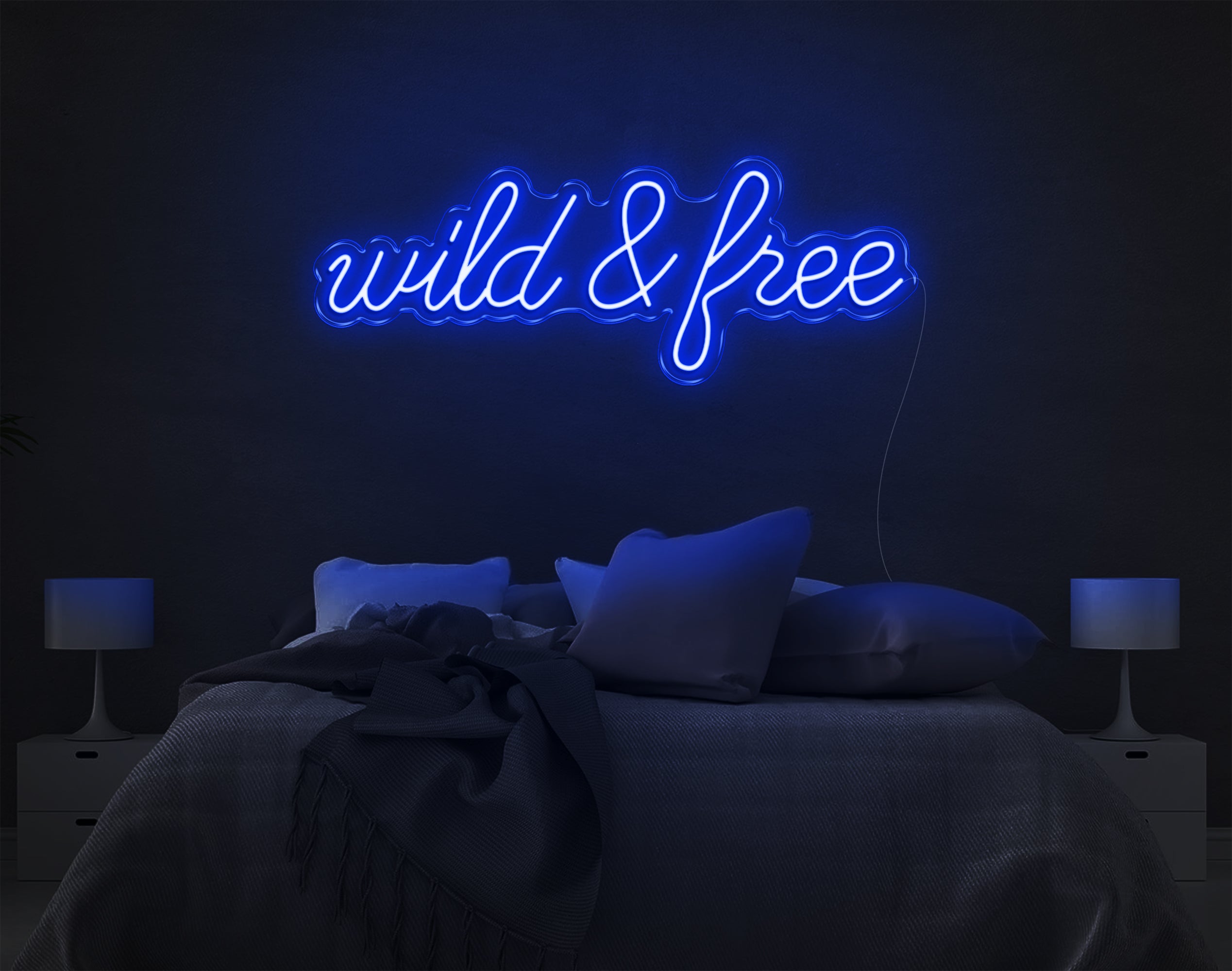 Wild And Free LED Neon Sign