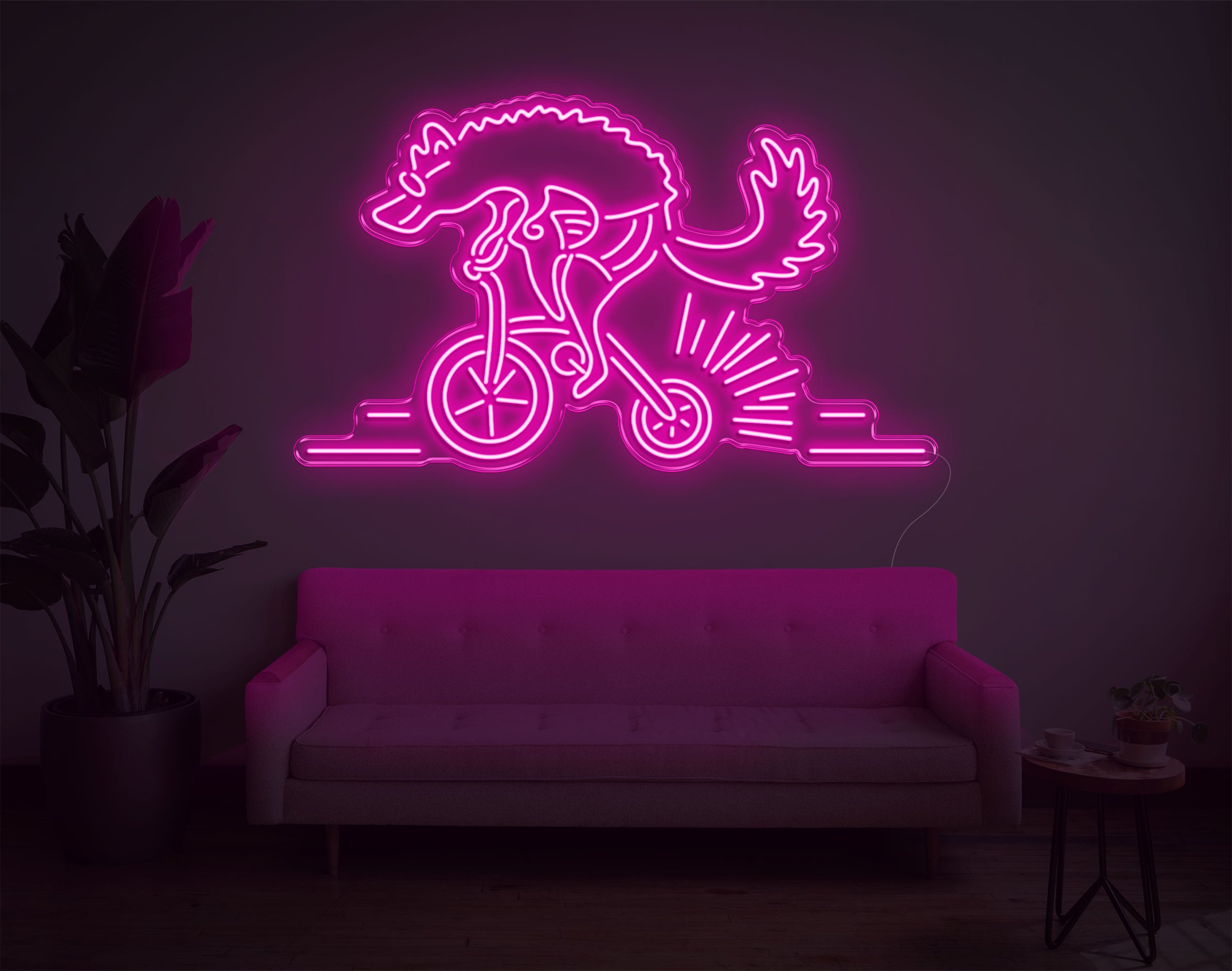 Wolf Bike LED Neon Sign