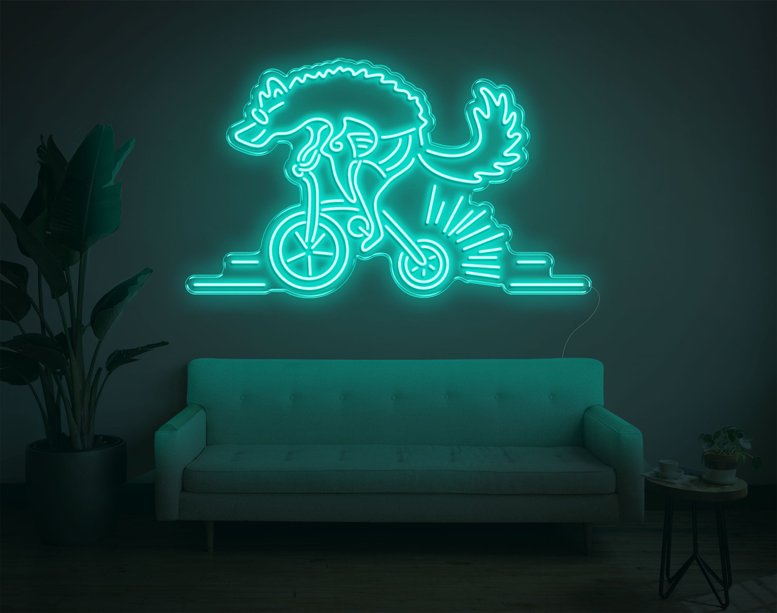 Wolf Bike LED Neon Sign