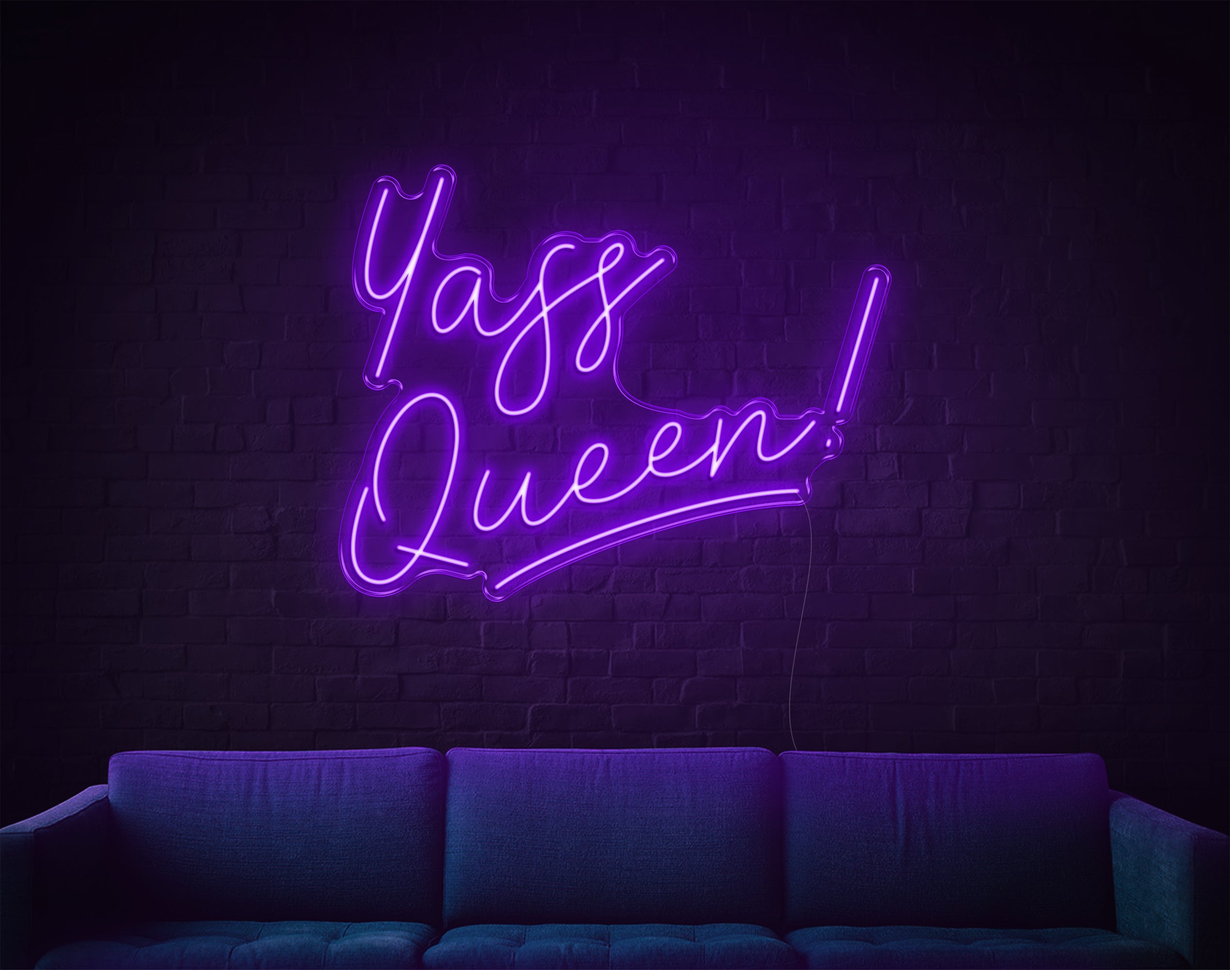 Yass Queen LED Neon Sign