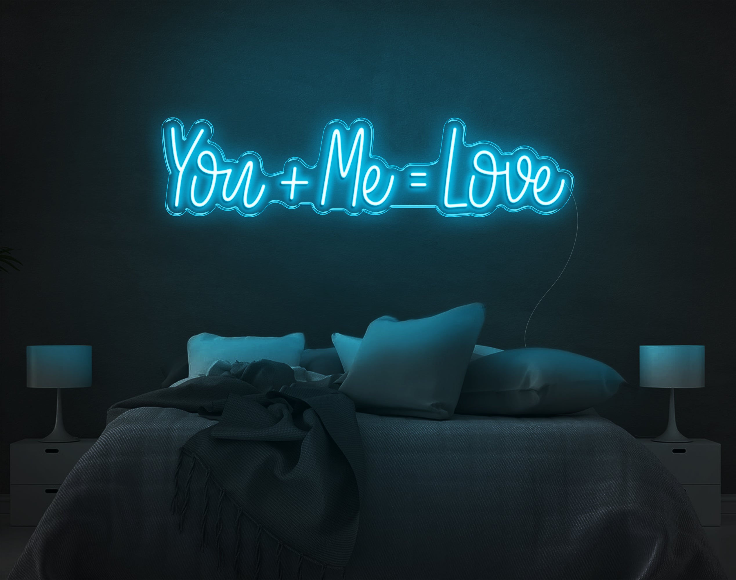 You Me Love LED Neon Sign