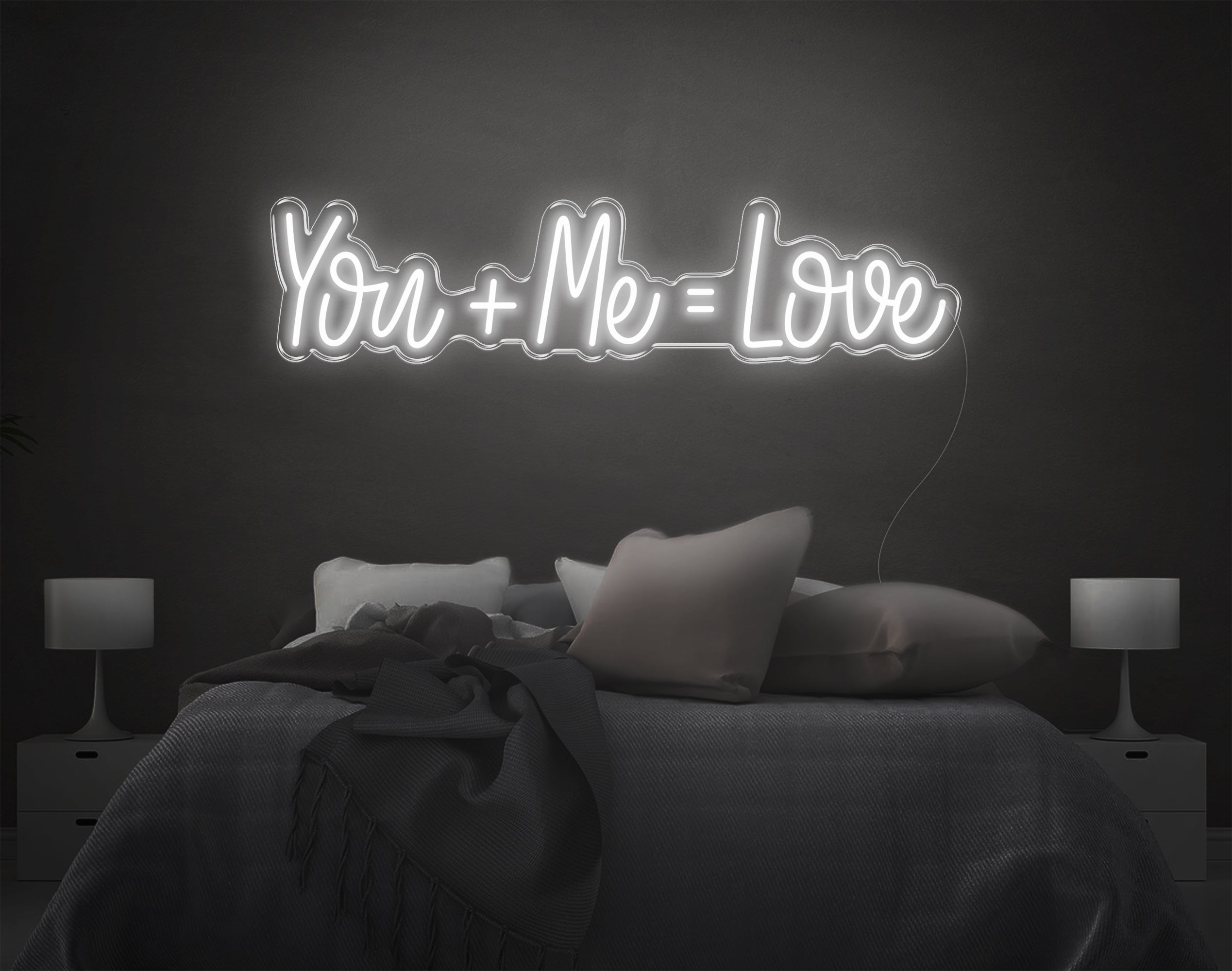 You Me Love LED Neon Sign