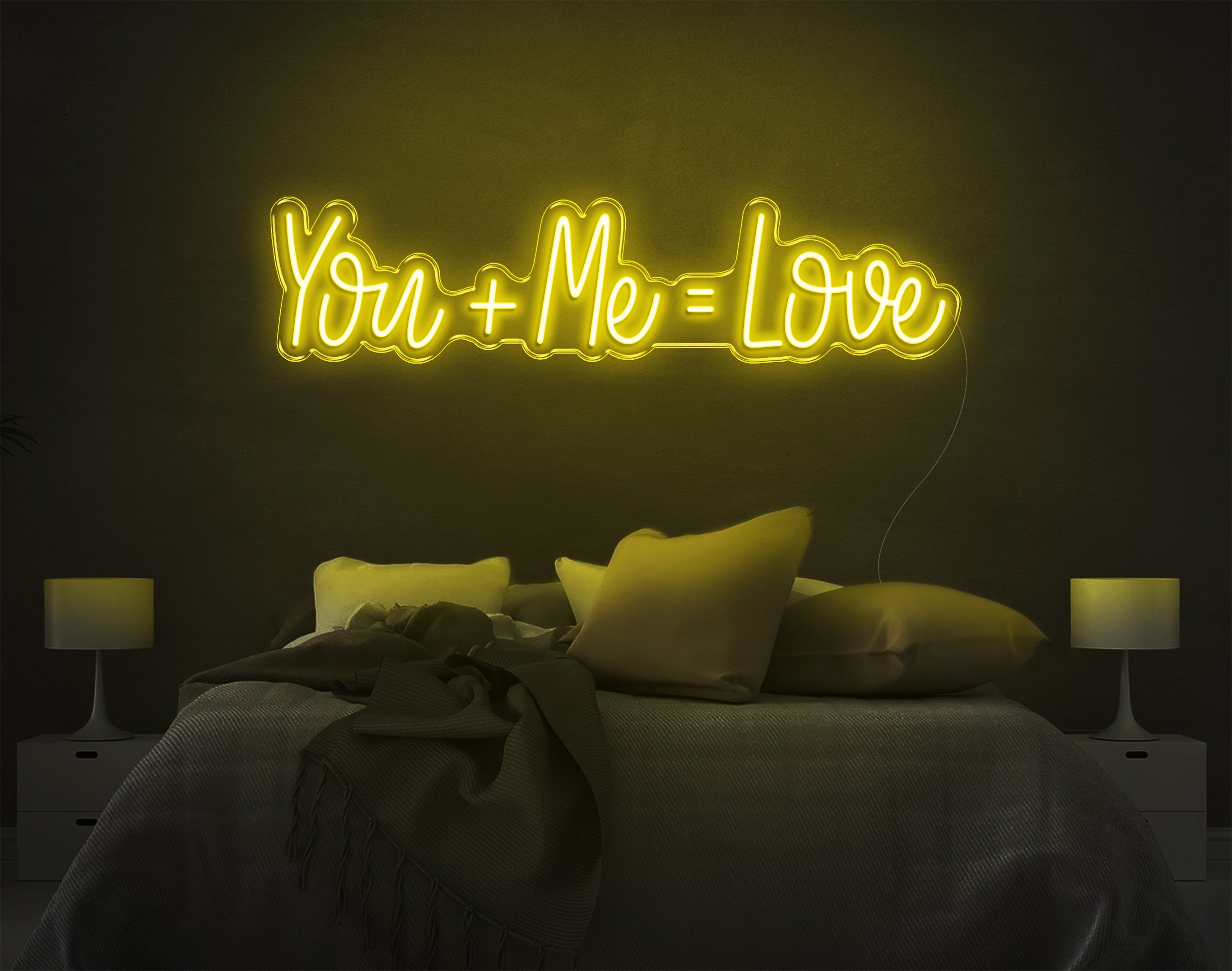 You Me Love LED Neon Sign