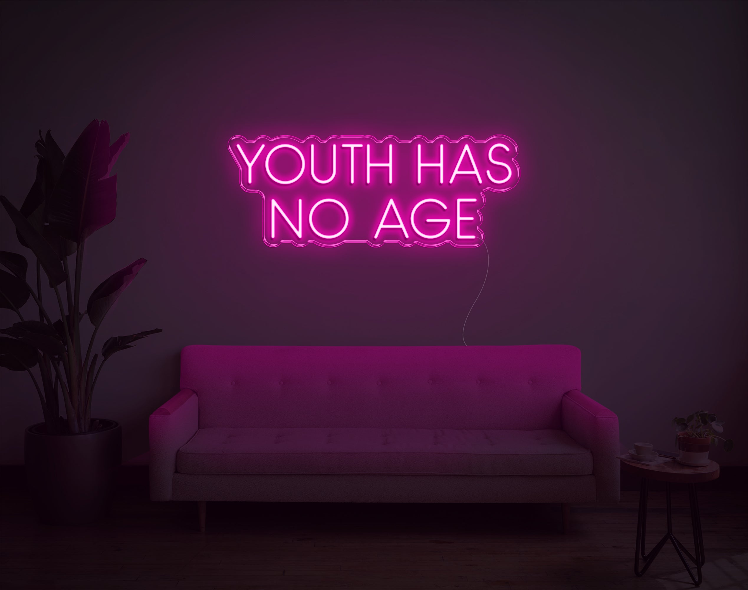 Youth Has No Age LED Neon Sign